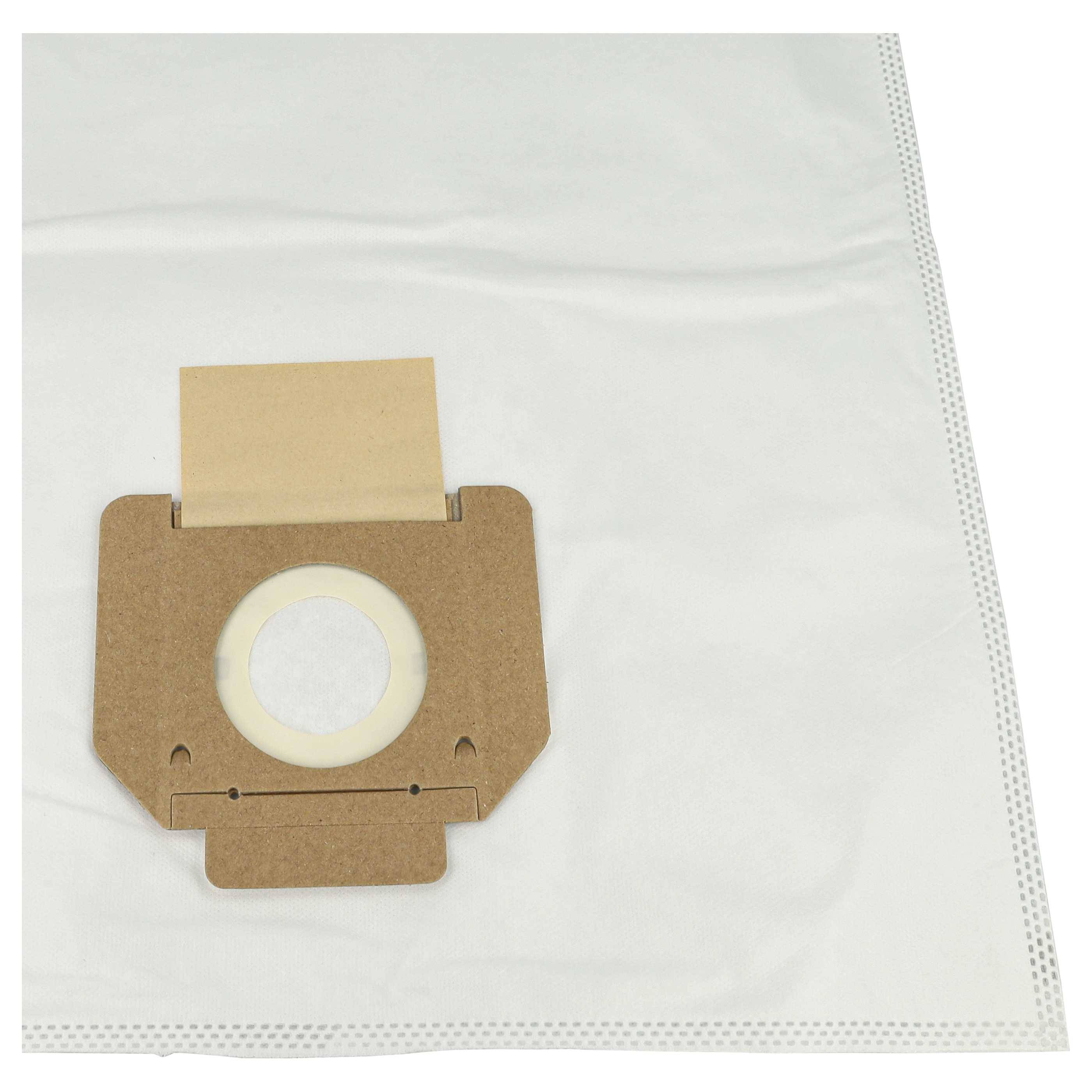 vhbw 30x Staubsaugerbeutel kompatibel mit Nilfisk Alto IVB 30, Centix 60, Attix 8 Gallon, IVB 3 Staubsauger - Mikrovlies, 51cm x 43cm Weiß
