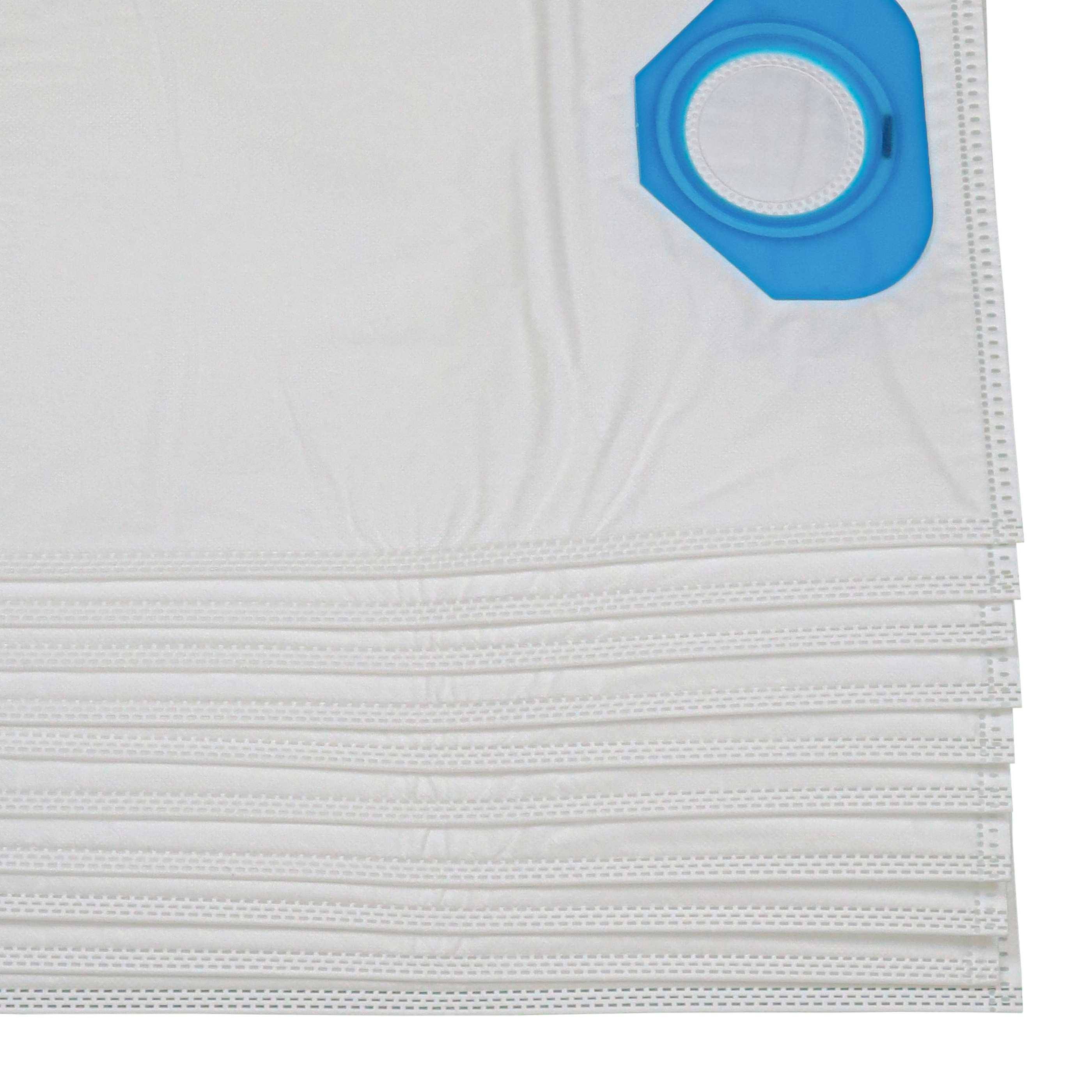 vhbw 20x Staubbeutel Ersatz für Nilfisk 82095000 für Staubsauger - 30cm x 22cm Weiß