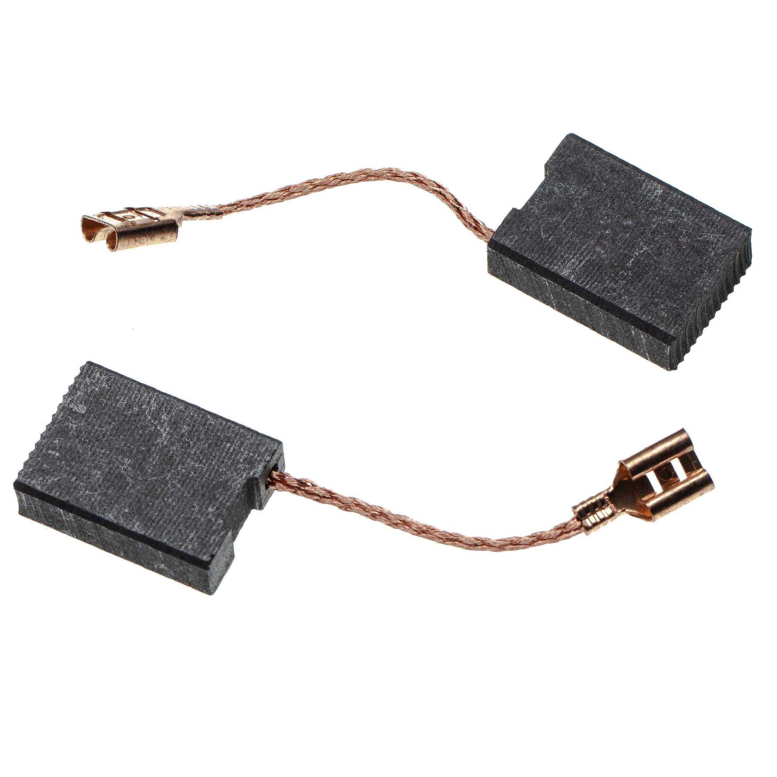vhbw 2x Kohlebürste 22,5 x 17 x 7 mm Ersatz für Hitachi 999-089 | 999-061 für Elektrowerkzeug