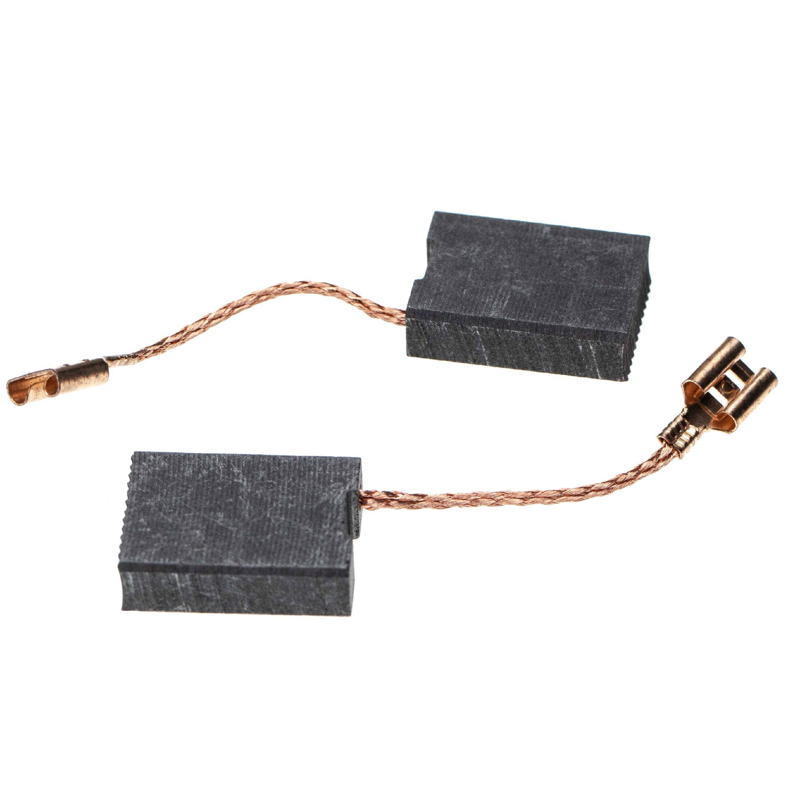 vhbw 2x Kohlebürste 22,5 x 17 x 7 mm kompatibel mit Hitachi G18UB2, G18UA2, G18U2, G18SH2, G23SF2, G23SC3, G23, G18SE3 Elektrowerkzeug