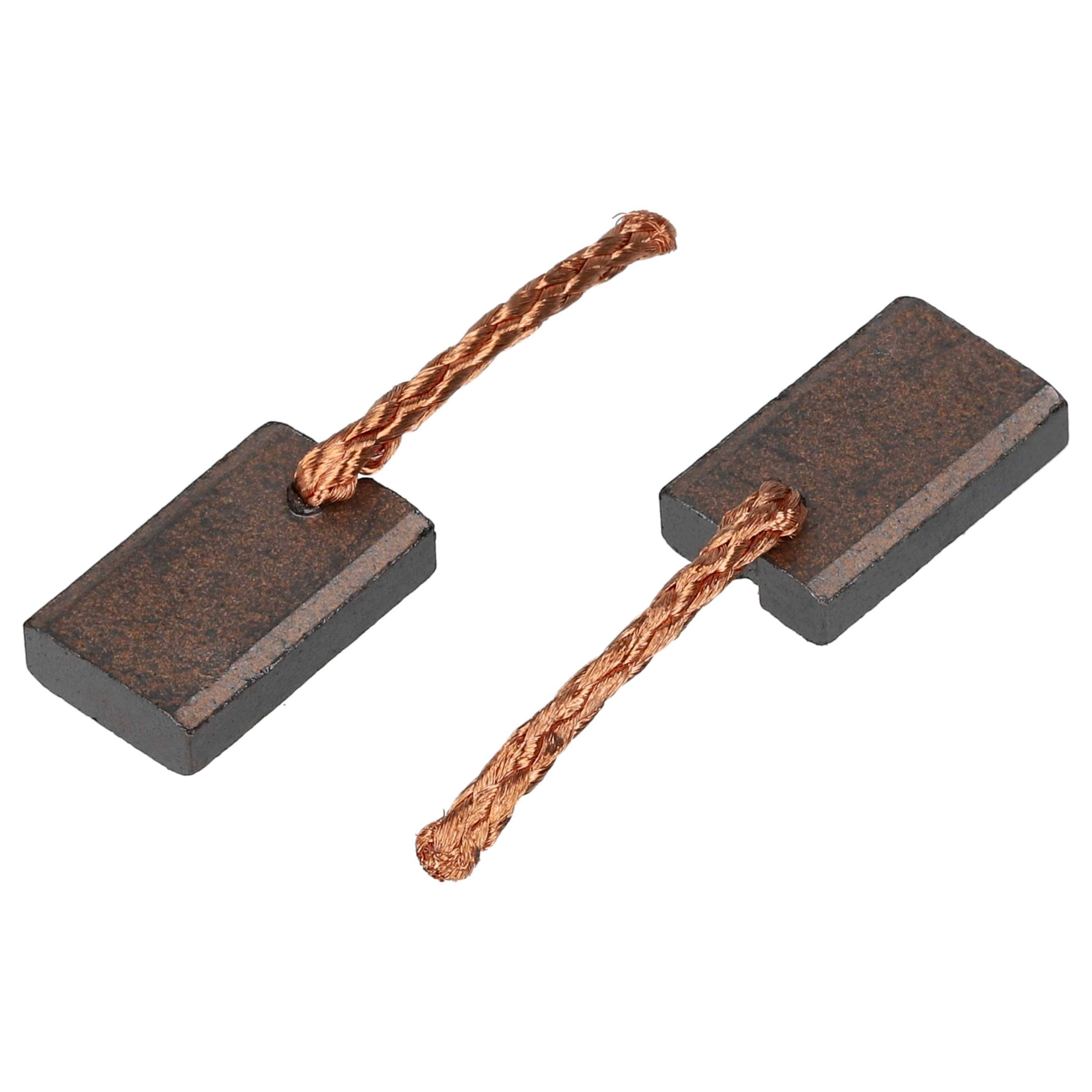 vhbw 2x Kohlebürste 13 x 8,3 x 3 mm kompatibel mit Hilti SFC 14-A ETL | / JP assy, SFC 14-A USA, SFC-22 A Elektrowerkzeug