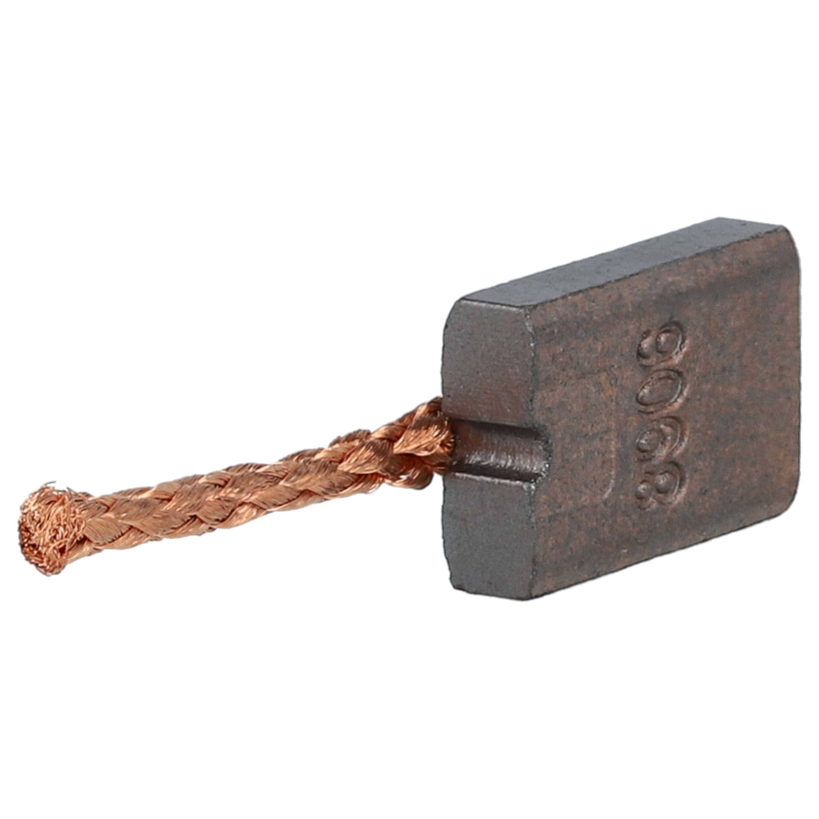 vhbw 2x Kohlebürste 13 x 8,3 x 3 mm kompatibel mit Hilti SFC 14-A ETL | / JP assy, SFC 14-A USA, SFC-22 A Elektrowerkzeug