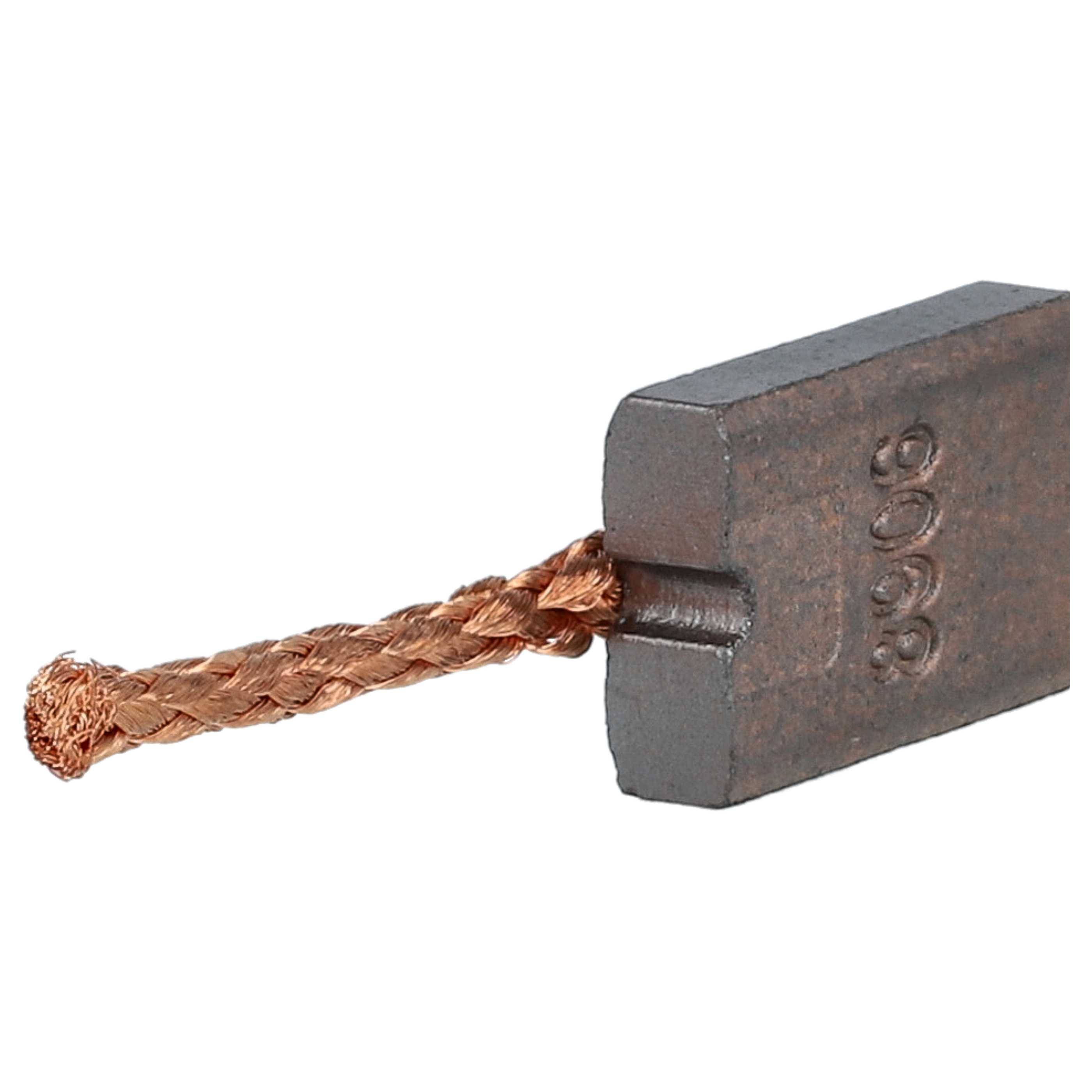 vhbw 2x Kohlebürste 13 x 8,3 x 3 mm kompatibel mit Hilti 430913, SFC 14/22-A, 430917, 430911, 430912, SFC 14/18/22-A, 430817 Elektrowerkzeug