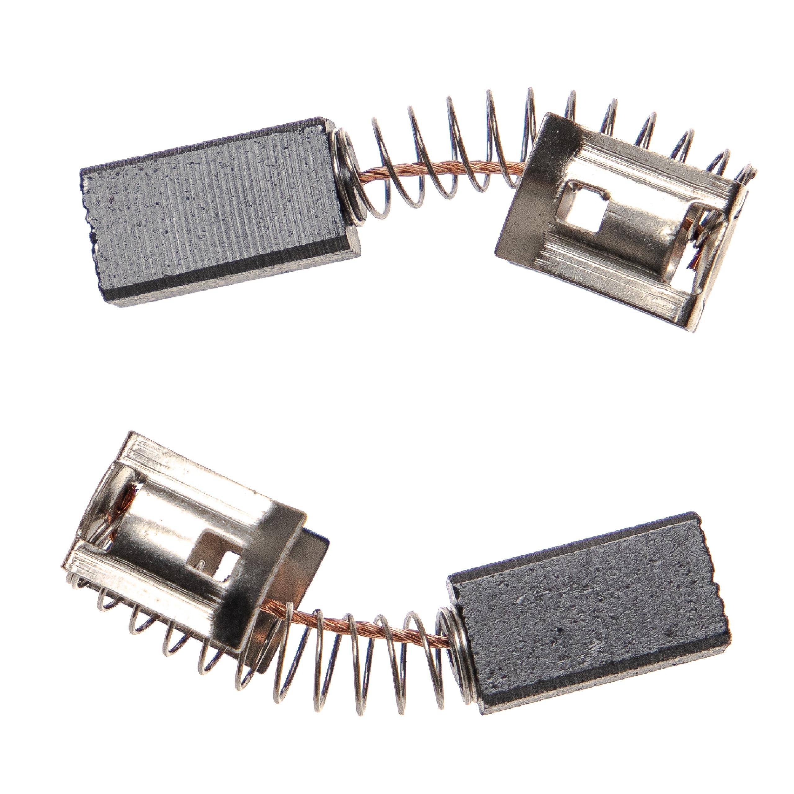vhbw 2x Kohlebürste 16 x 8 x 5 mm kompatibel mit Hilti TE1, TE10, TE5, TM8, SD45, SR16 SX E94, SU25 Elektrowerkzeug + Feder