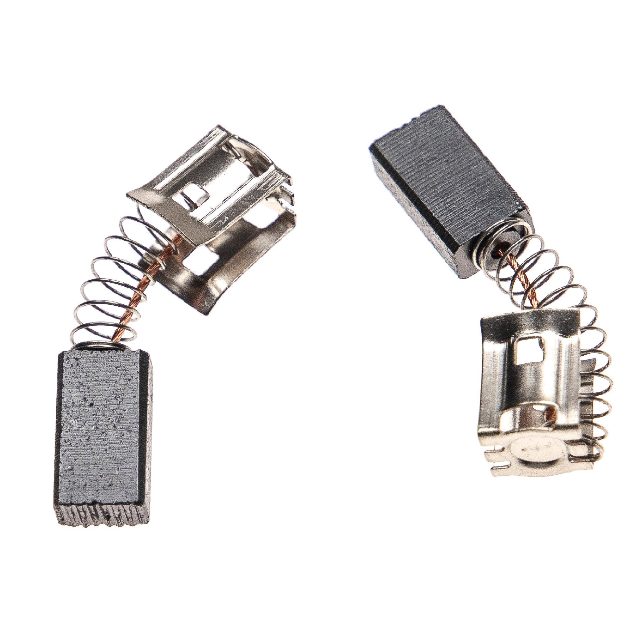 vhbw 2x Kohlebürste 16 x 8 x 5 mm kompatibel mit Hilti TE1, TE10, TE5, TM8, SD45, SR16 SX E94, SU25 Elektrowerkzeug + Feder