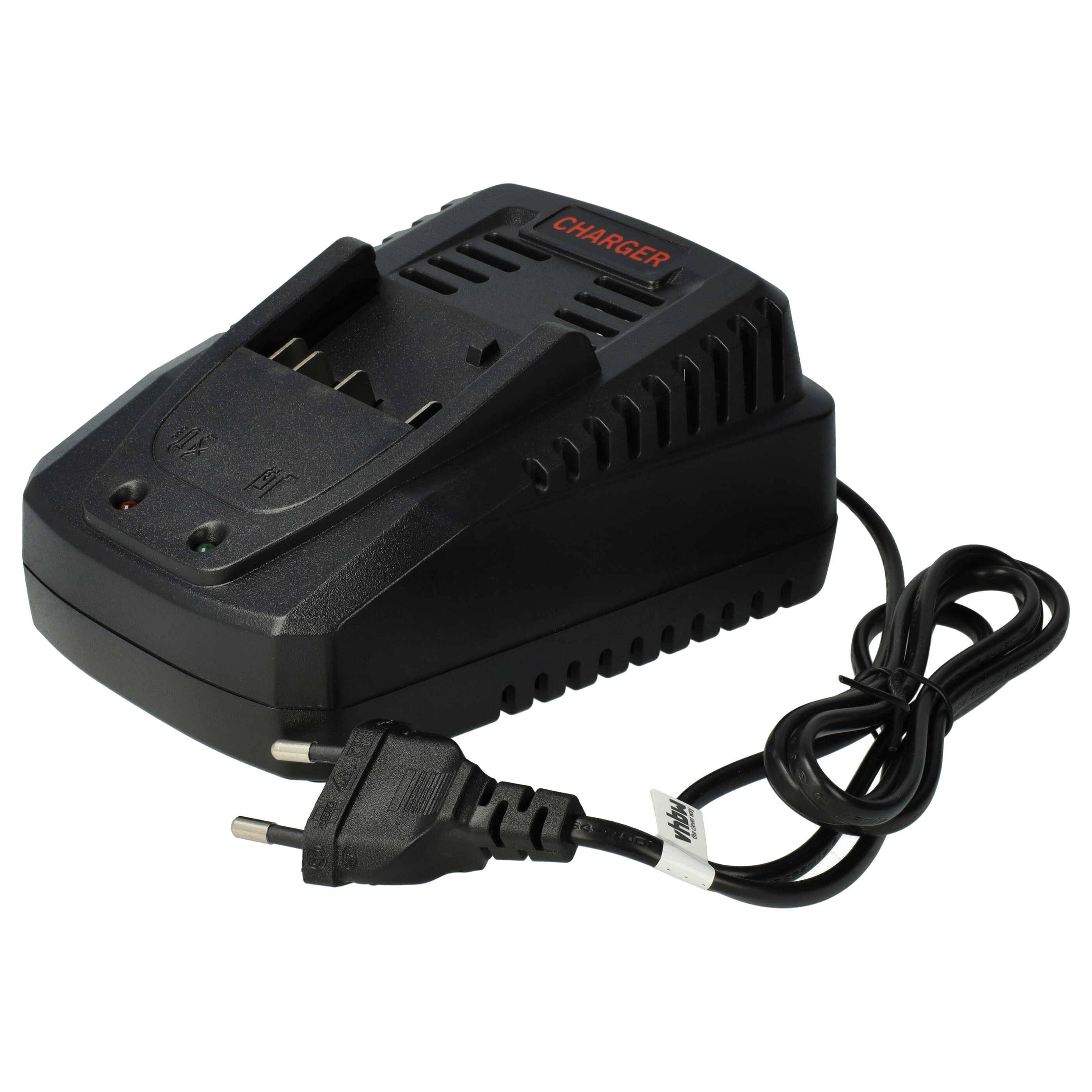 vhbw Ladegerät kompatibel mit Bosch BAT610G, BAT614, BAT614G, BAT618, BXT2, CHT400, CMT250, LS-ZP92, LS-ZP93, LS-ZP96 Werkzeug Akkus