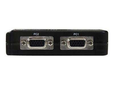 StarTech.com 2 Port USB KVM Switch Kit mit Audio und Kabeln