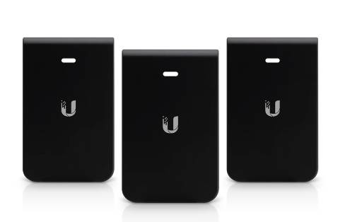 Ubiquiti - Netzwerkgeräteabdeckung - Vorderseite - Schwarz (Packung mit 3)