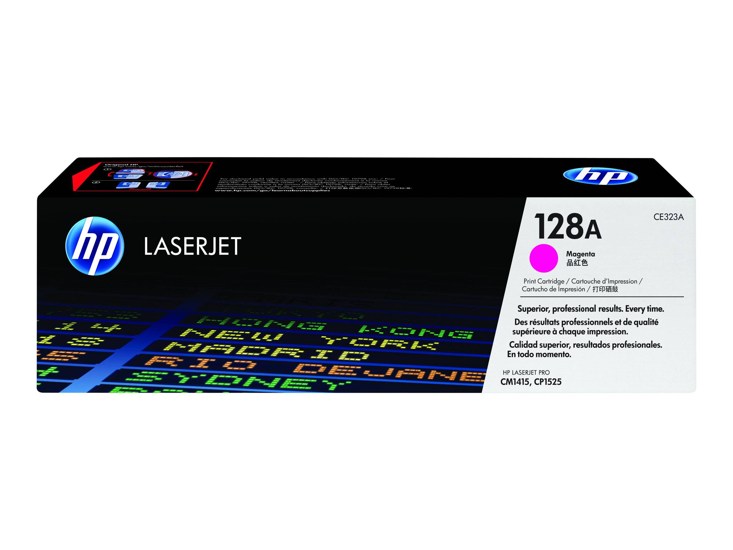 HP 128A - Magenta - Original - LaserJet - Tonerpatrone (CE323A) - für Color LaserJet Pro CP1525n, CP1525nw, LaserJet Pro