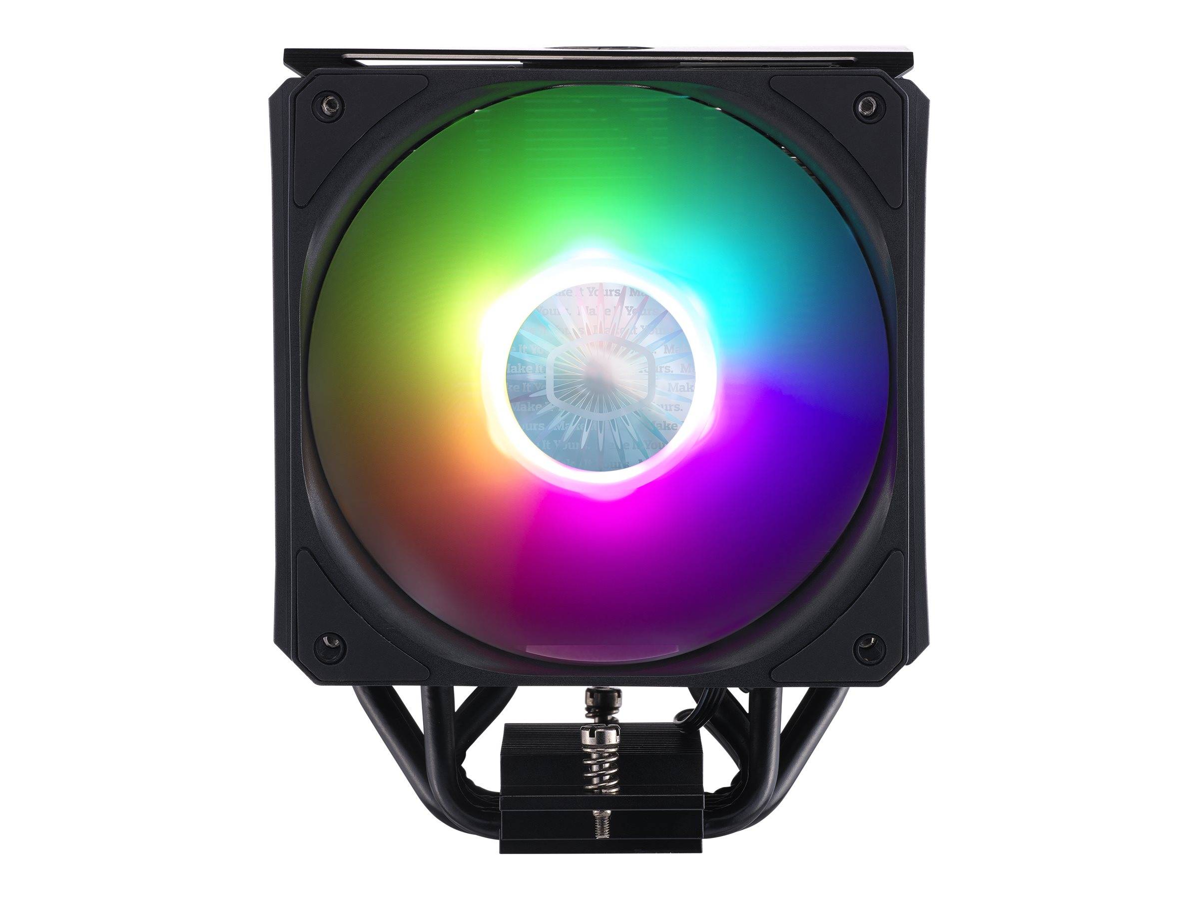 Cooler Master MasterAir MA612 STEALTH ARGB - Prozessor-Luftkühler - (für: LGA1156, AM2, AM2+, LGA1366, AM3, LGA1155, AM3+, LGA2011, FM1, FM2, LGA115