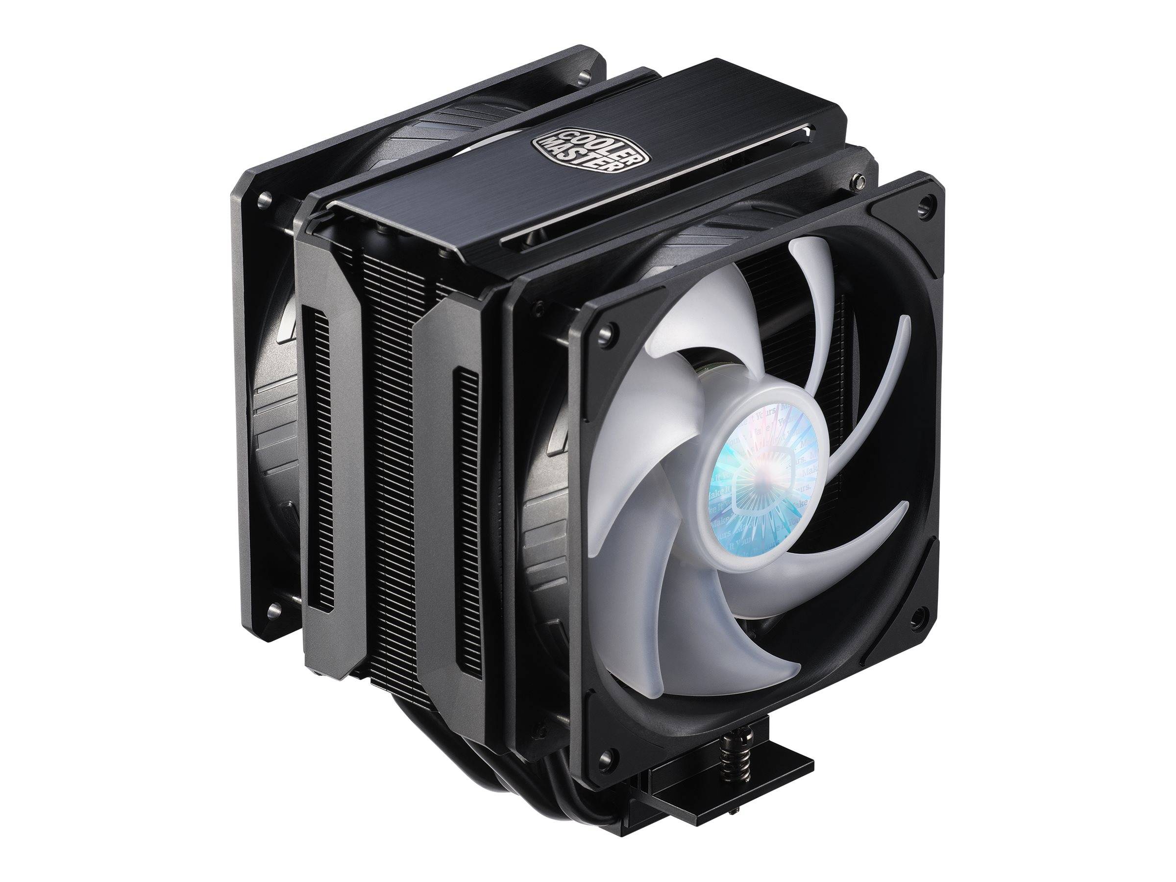 Cooler Master MasterAir MA612 STEALTH ARGB - Prozessor-Luftkühler - (für: LGA1156, AM2, AM2+, LGA1366, AM3, LGA1155, AM3+, LGA2011, FM1, FM2, LGA115