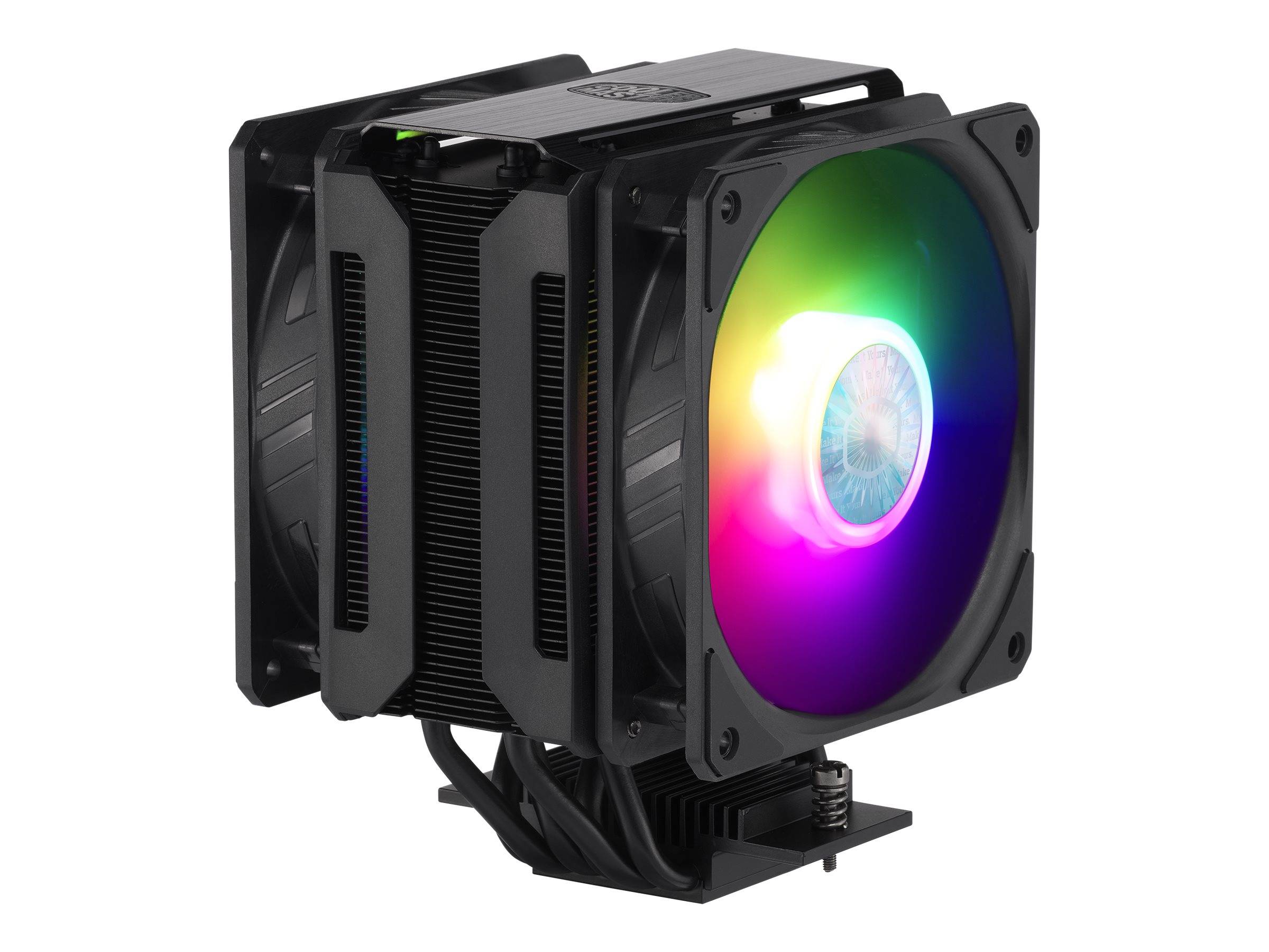 Cooler Master MasterAir MA612 STEALTH ARGB - Prozessor-Luftkühler - (für: LGA1156, AM2, AM2+, LGA1366, AM3, LGA1155, AM3+, LGA2011, FM1, FM2, LGA115