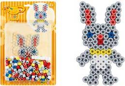 HAMA Bügelperlen maxi ''Kaninchen'', im Blister Durchmesser Bügelperle maxi: 10,0 mm, inkl