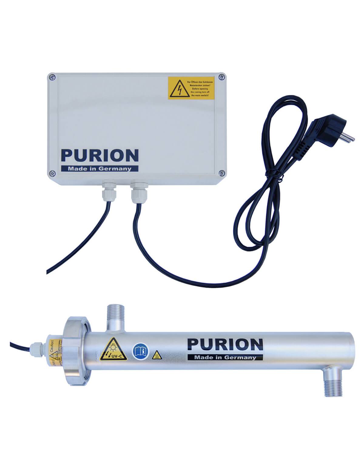 PURION 500 Pro UV-C Desinfektion von Kraftstoffen und Emulsionen
