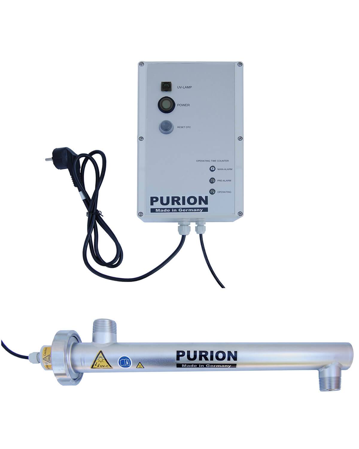 PURION 1000 Pro Lebensdauerüberwachung Krafstoffe, Notstromgenerator