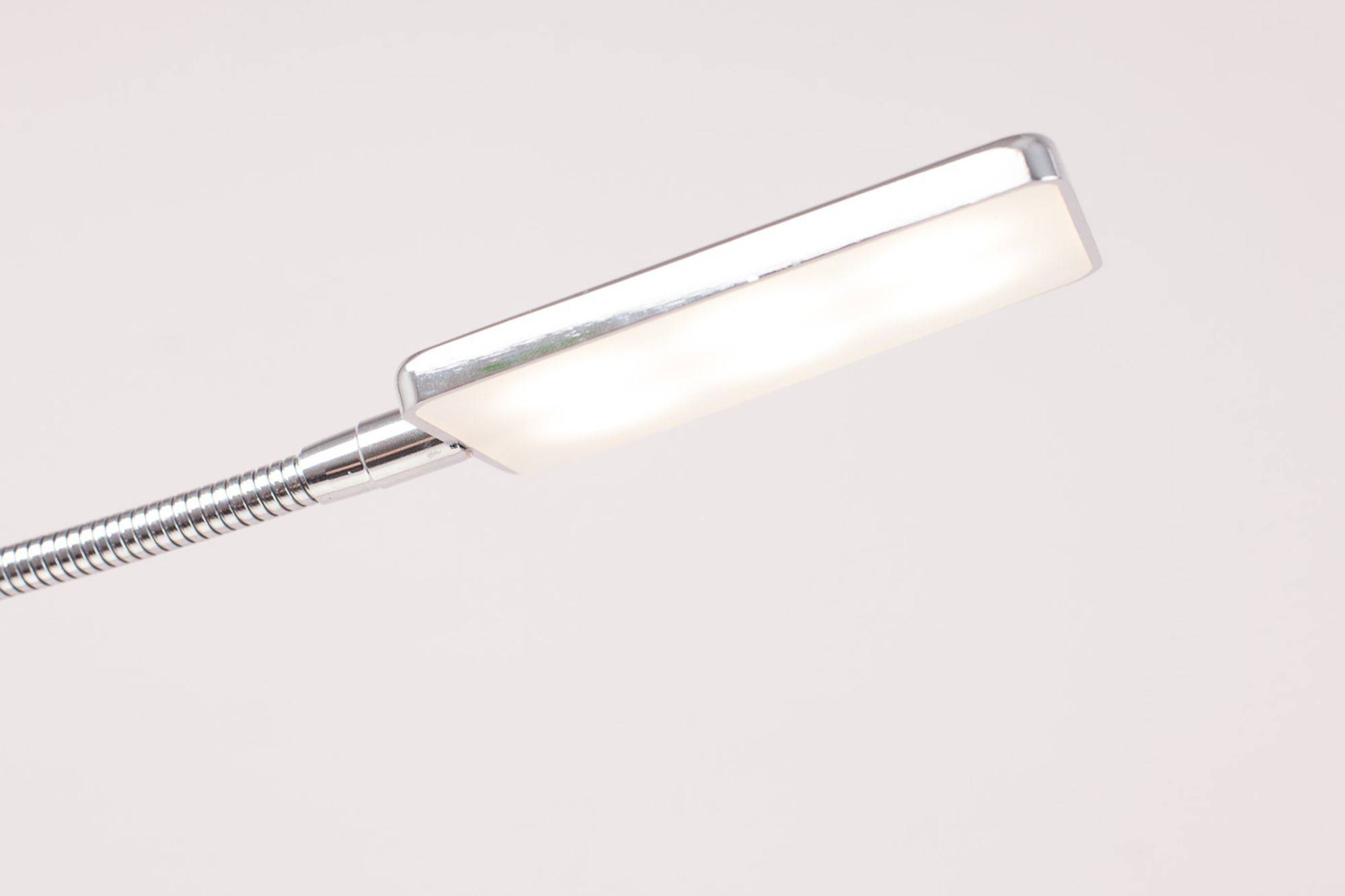 kalb | LED Bettleuchte 4W dimmbar warmweiß Leseleuchte flexibler Schwanenhals Nachttischlampe Nachtlicht