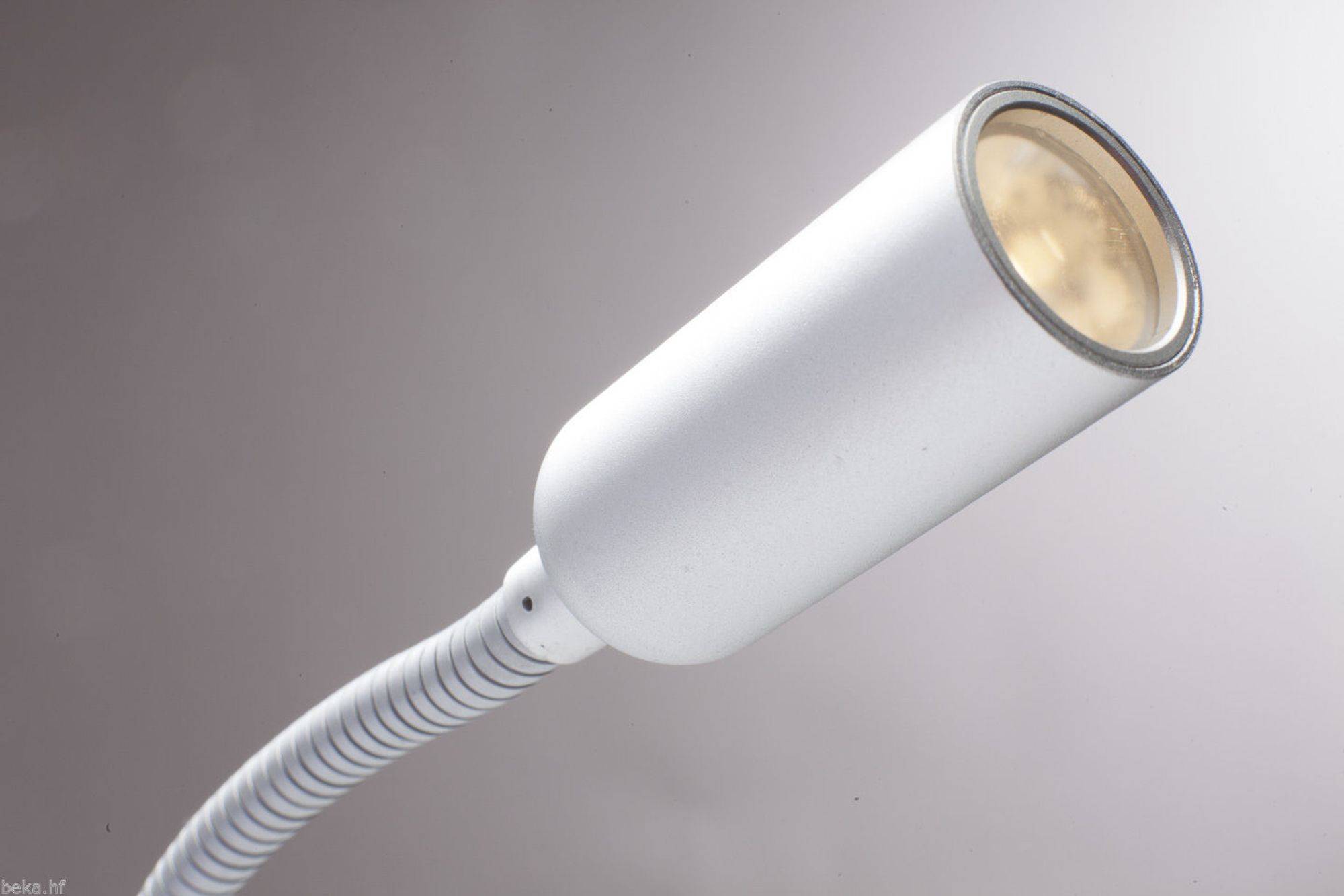 kalb | LED Bettleuchte 3W dimmbar warmweiß Leseleuchte Schwanenhals Nachttischlampe versch. Farben