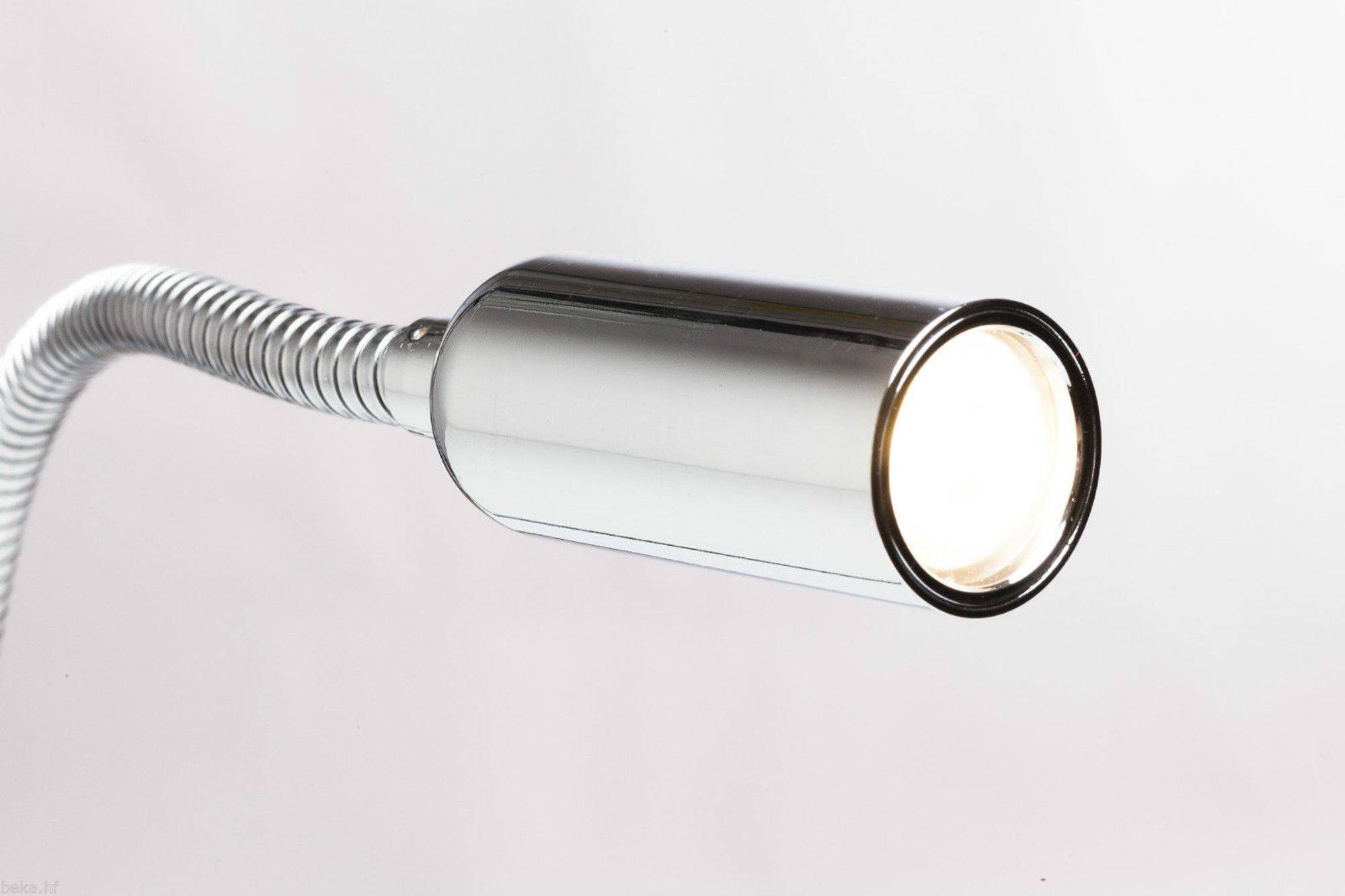 kalb | LED Bettleuchte 3W dimmbar warmweiß Leseleuchte Schwanenhals Nachttischlampe versch. Farben