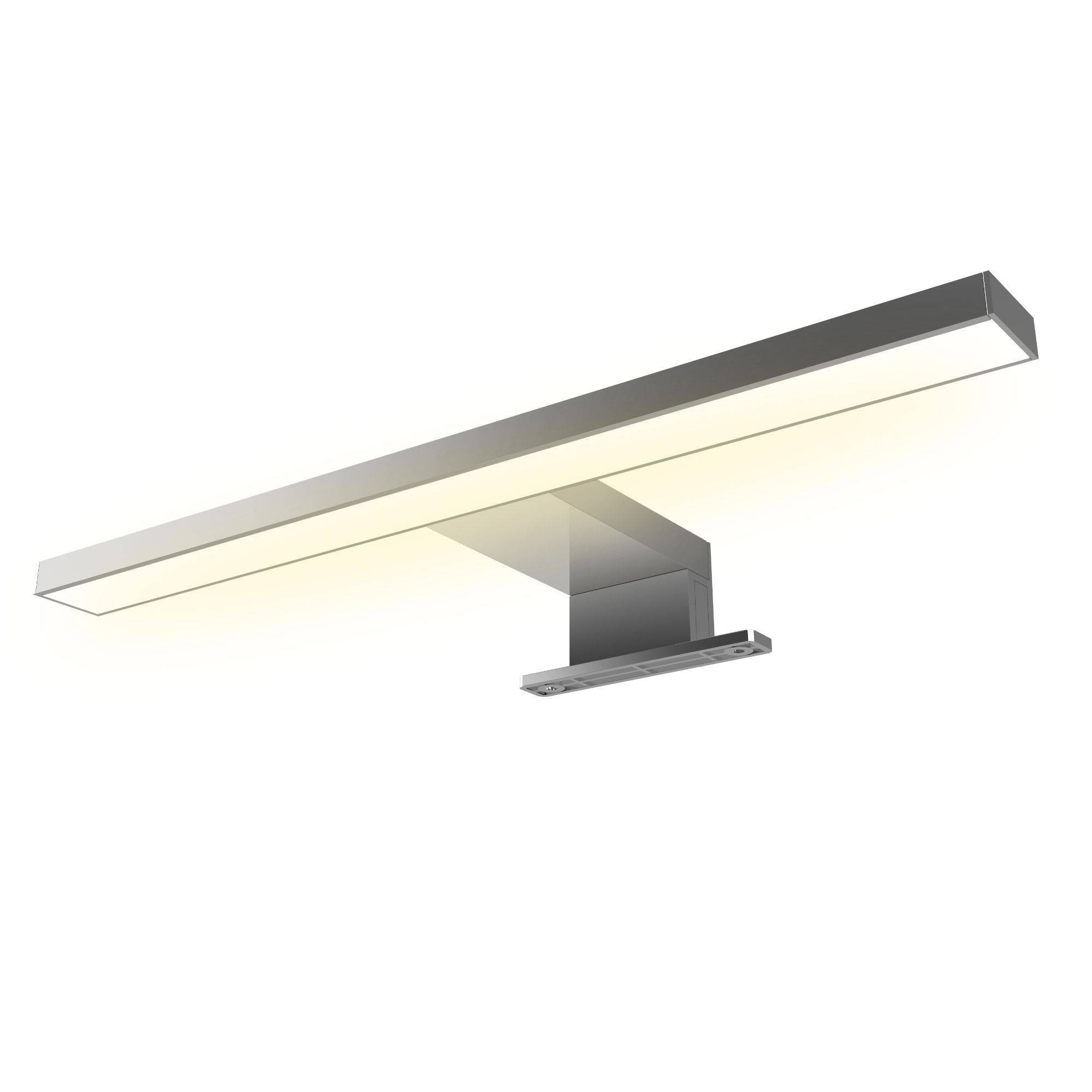 kalb | LED Badleuchte 300mm verchromt Spiegelleuchte 230V warmweiss od. neutralweiss