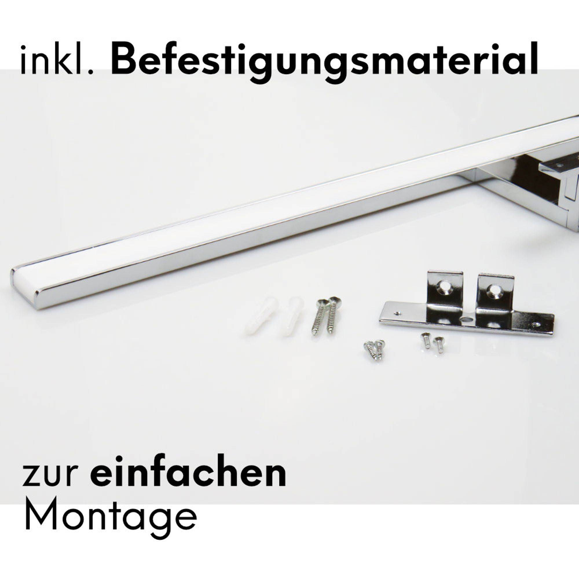 kalb | LED 3 Farben in 1 Badleuchte Badlampe Spiegellampe Spiegelleuchte 230V