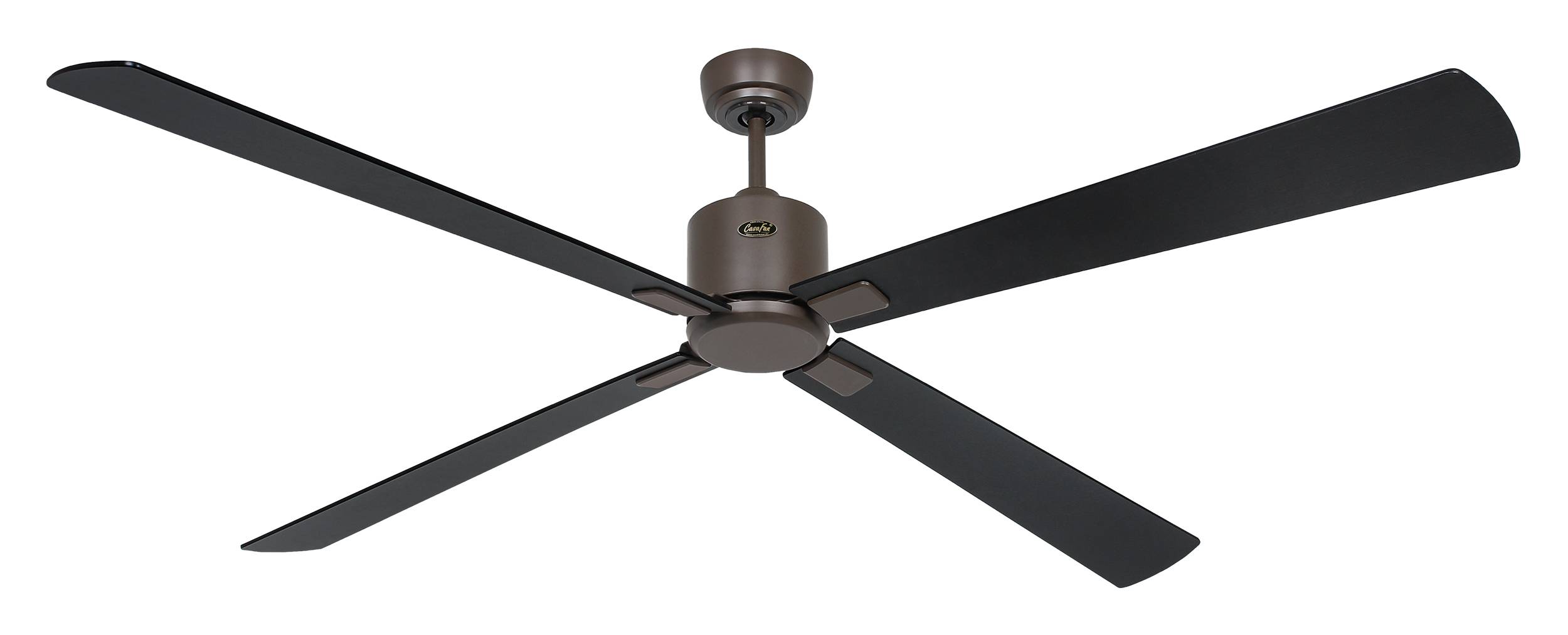 Deckenventilator Eco Neo III 180 BZ Schwarz / Teak