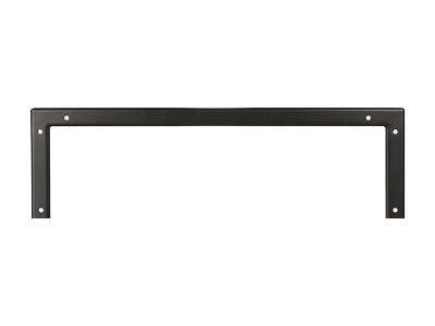 StarTech.com 19 Zoll 1HE vertikales Wandmontage Rack aus Stahl - 1U Rack Bracket 19 - Schwarz - Halterung - geeignet für