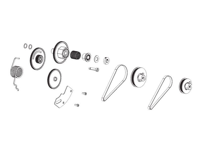 Zebra - Bausatz für Antriebszahnrad - für ZT400 Series ZT410