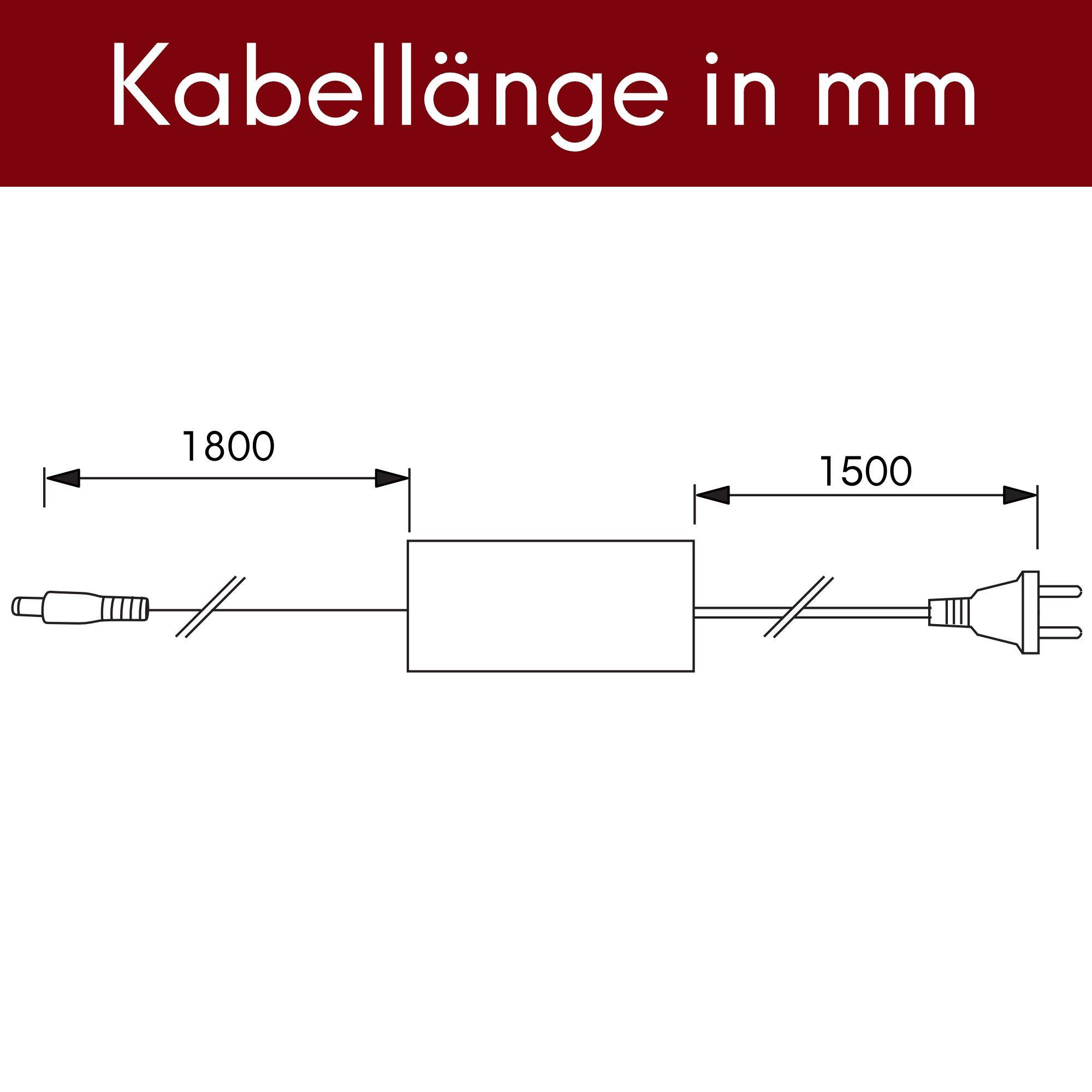 kalb | Lineara Netzteil 40W 24VDC Flachnetzteil mit Anschlusskabeln