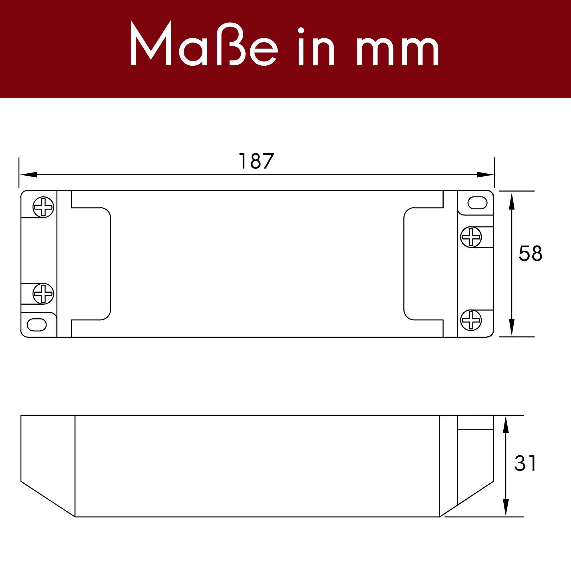 kalb | Lineara Netzteil 80W 24VDC Flachnetzteil mit Anschlusskabeln