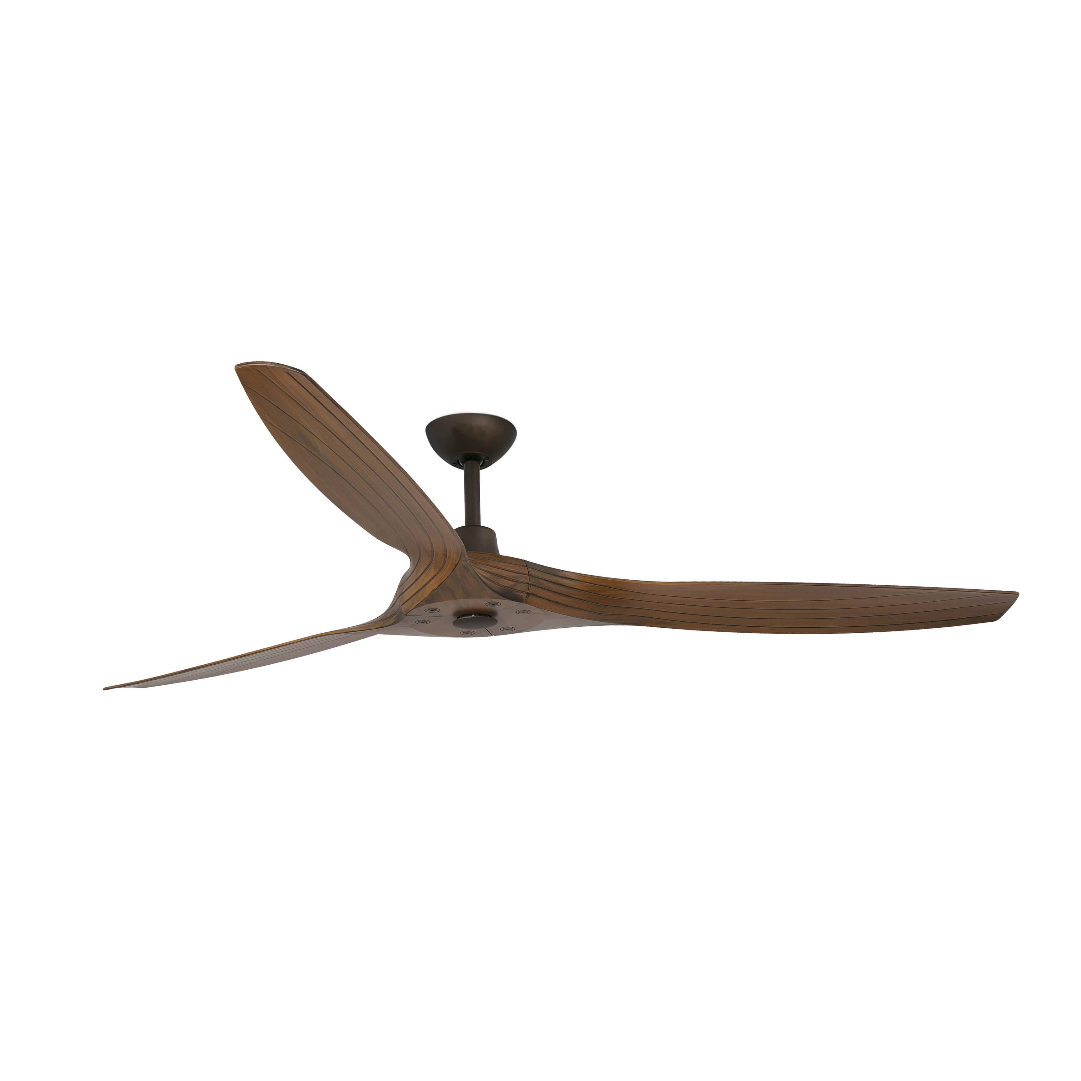 DC Deckenventilator Morea Walnuss 152 cm