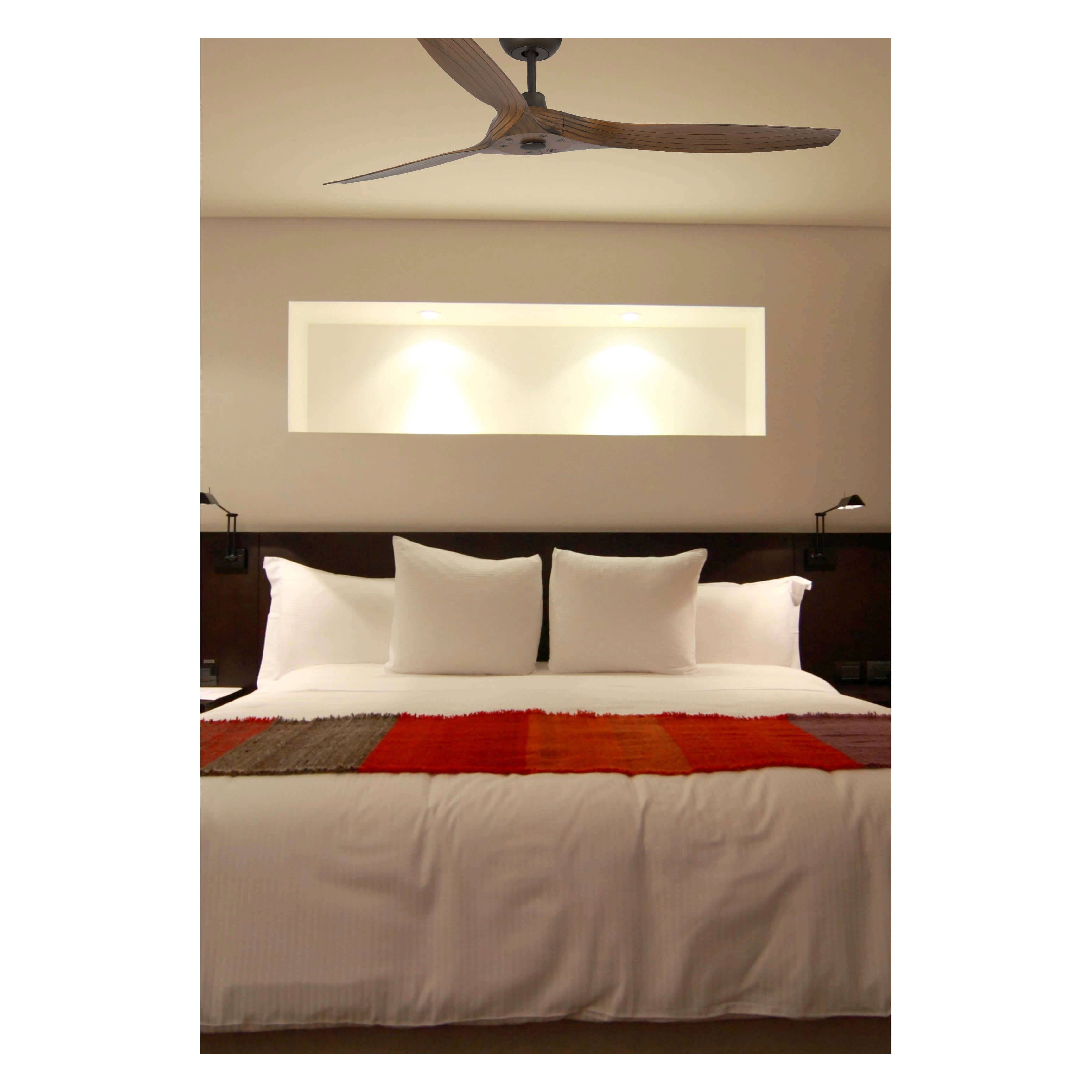 DC Deckenventilator Morea Walnuss 152 cm