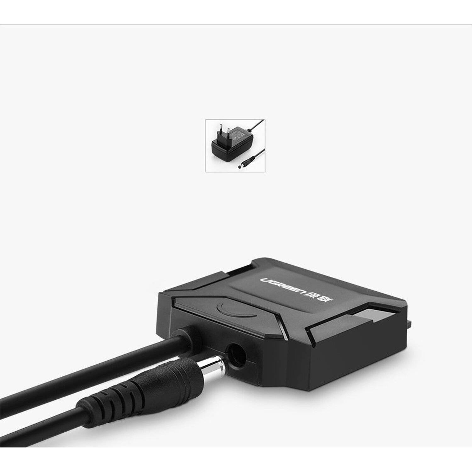 Ugreen Festplattenadapter Adapter HDD SSD USB 3.0 - SATA schwarz (20611)