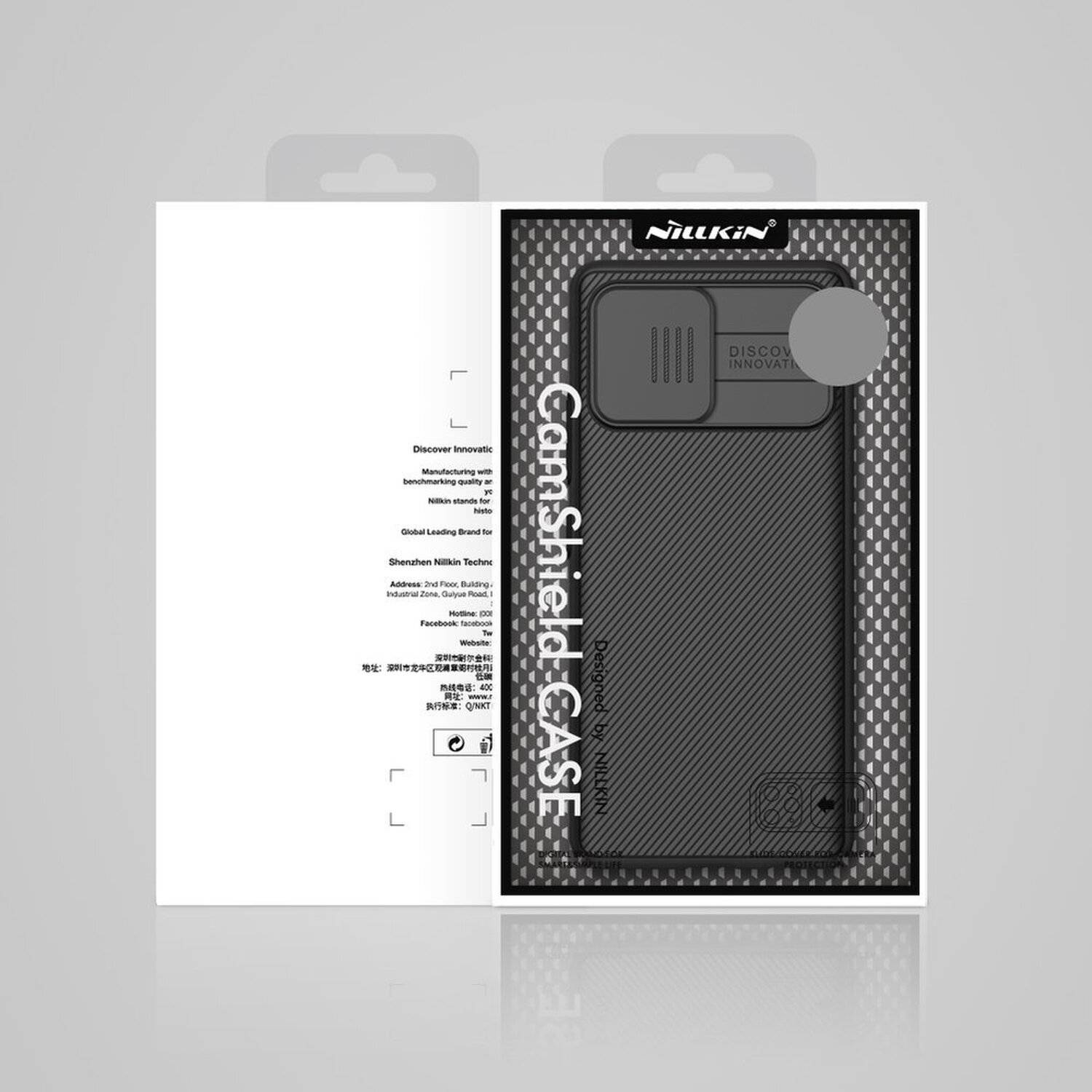 Nillkin CamShield Case Slim Handyhülle Schutzhülle mit Kameraschutz Kameraabdeckung für Samsung Galaxy A42 5G (A425F)