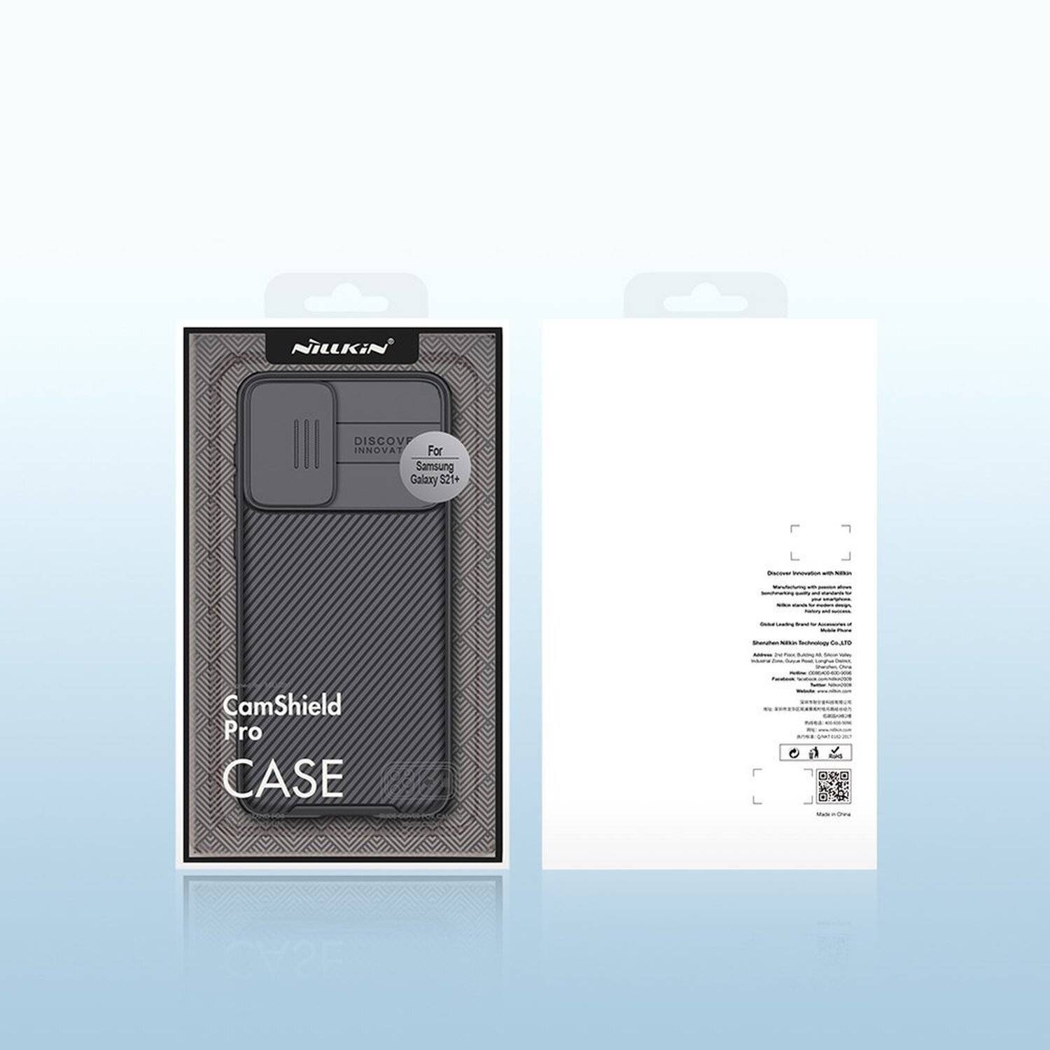 Nillkin CamShield Case Slim Handyhülle Schutzhülle mit Kameraschutz Kameraabdeckung für Samsung Galaxy S21 Plus (G996F)