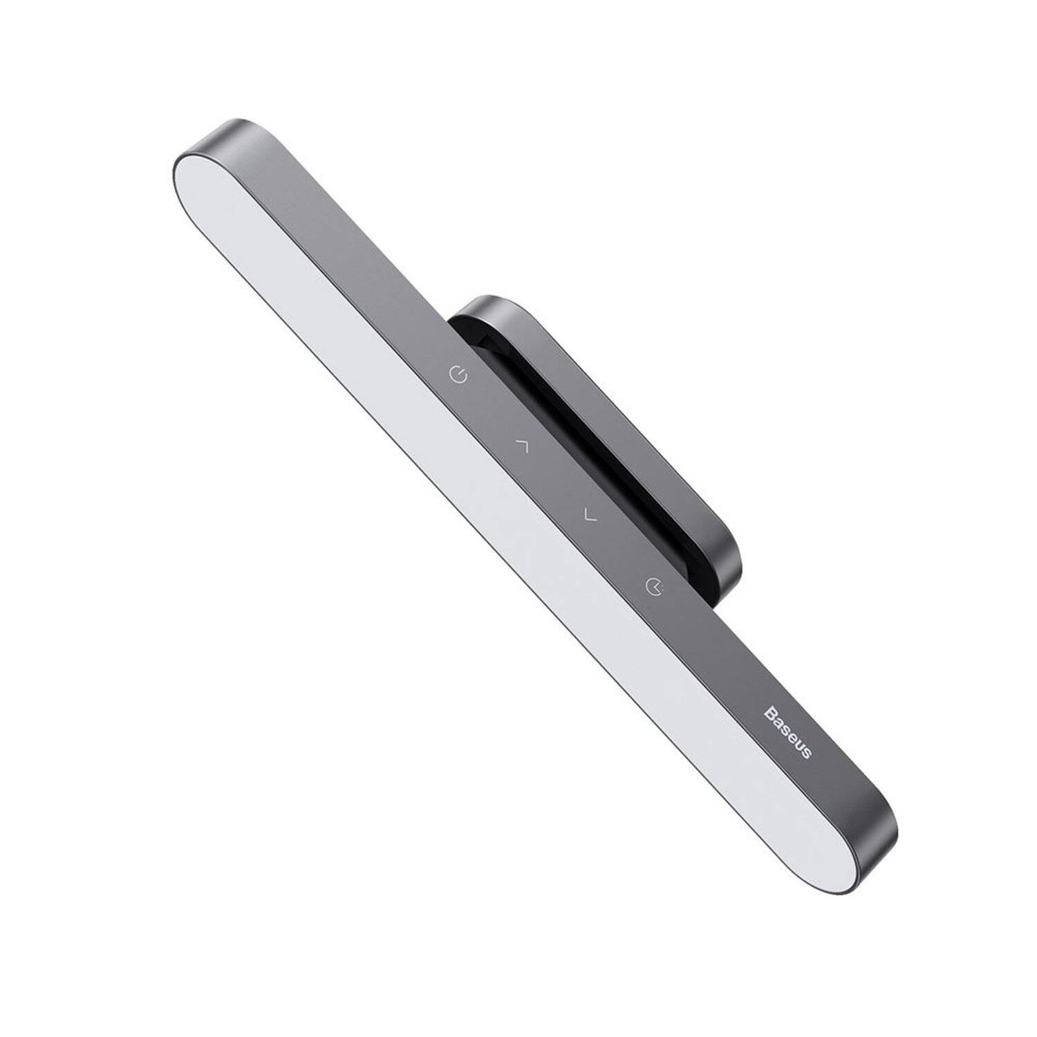 Baseus Magnetische Nachttischlampe LED Unterbaulampe Leselampe Tragbar Drahtlos Touch Schreibtischlampe, grau