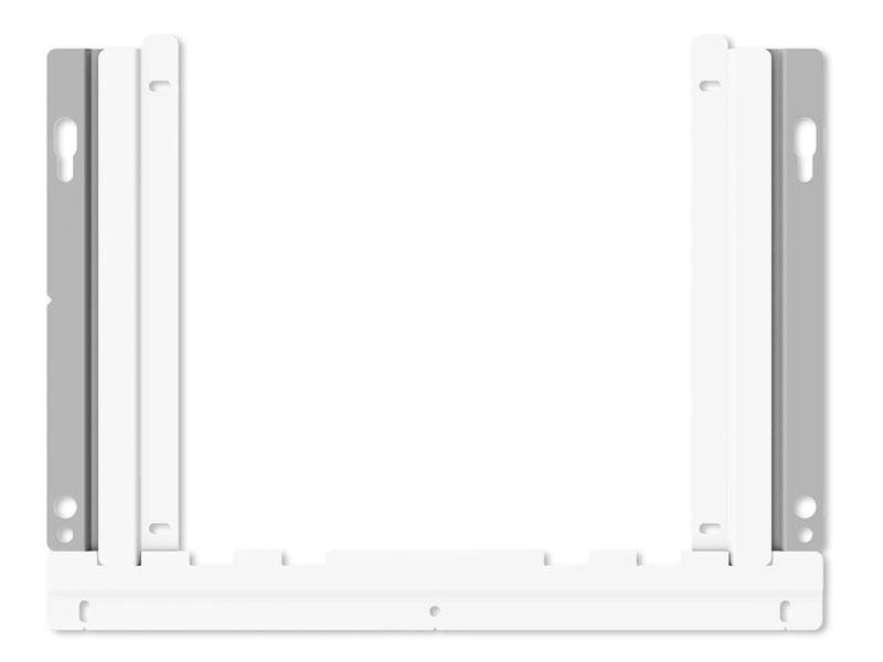 SMS LED TV Wandhalterung Slim Fixed 400x200, silber/weiß