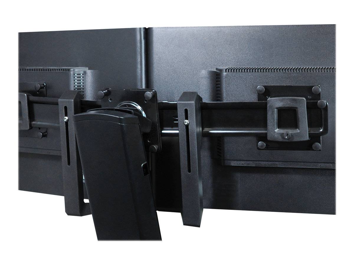 Ergotron - Befestigungskit (Griff, Halterung für zwei Monitore) - für 2 LCD-Displays - Schwarz - Bildschirmgröße: 43.2-6