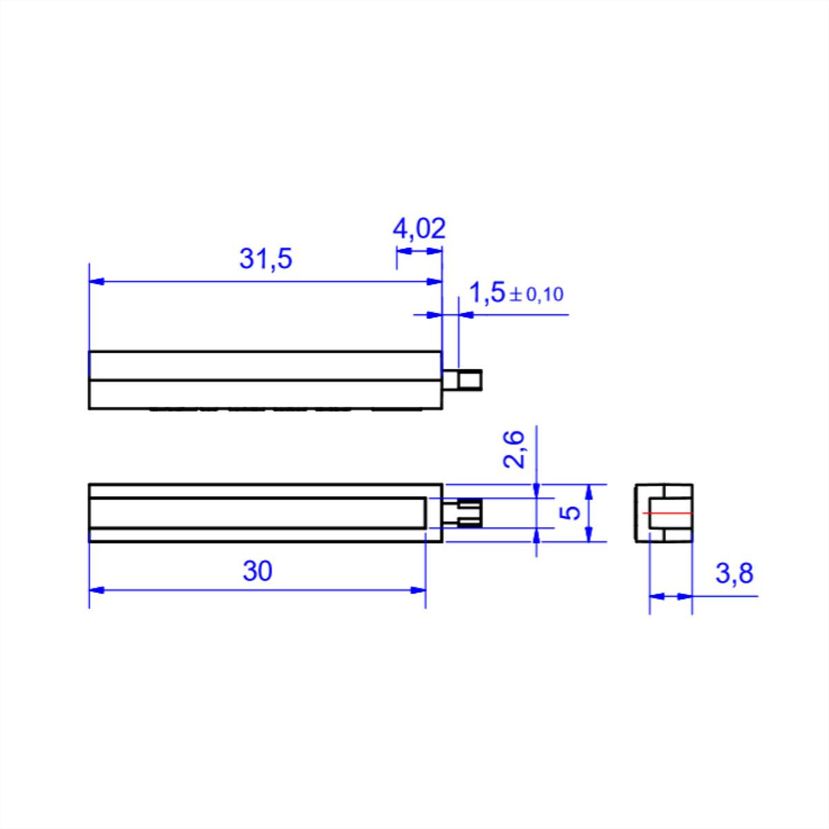 BACHMANN Entriegelungswerkzeug, für C13/ C19 Verschlusskappe