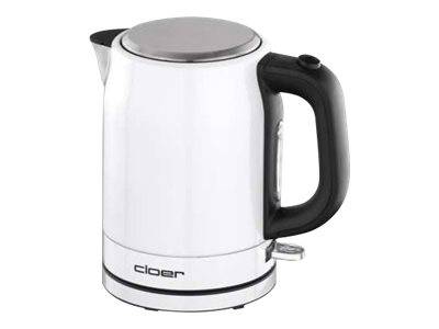 Cloer 4511 - Wasserkocher - 1 Liter - 2.2 kWweiß