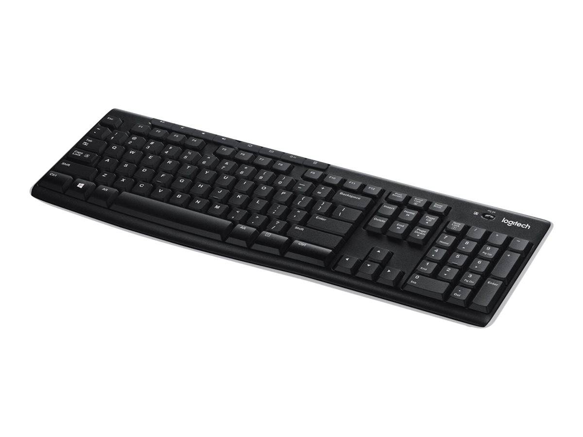 Logitech Wireless Keyboard K270 - Tastatur - kabellos - 2.4 GHz - Spanisch