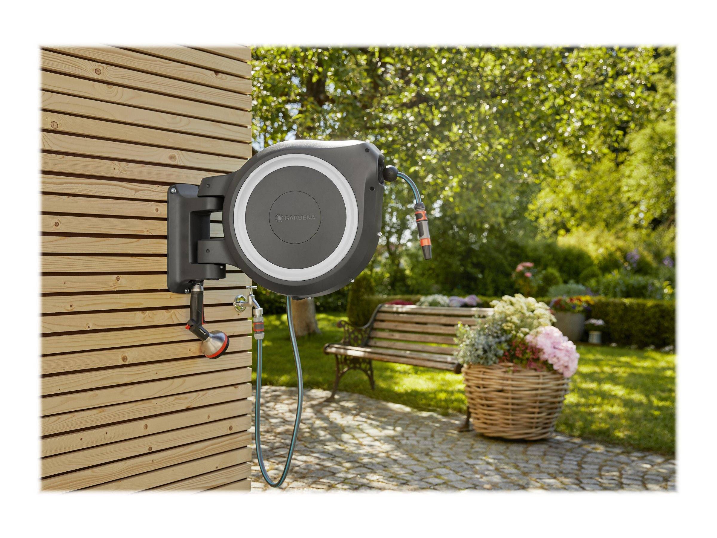 Gardena RollUp XL - Schlauchbox mit Schlauch