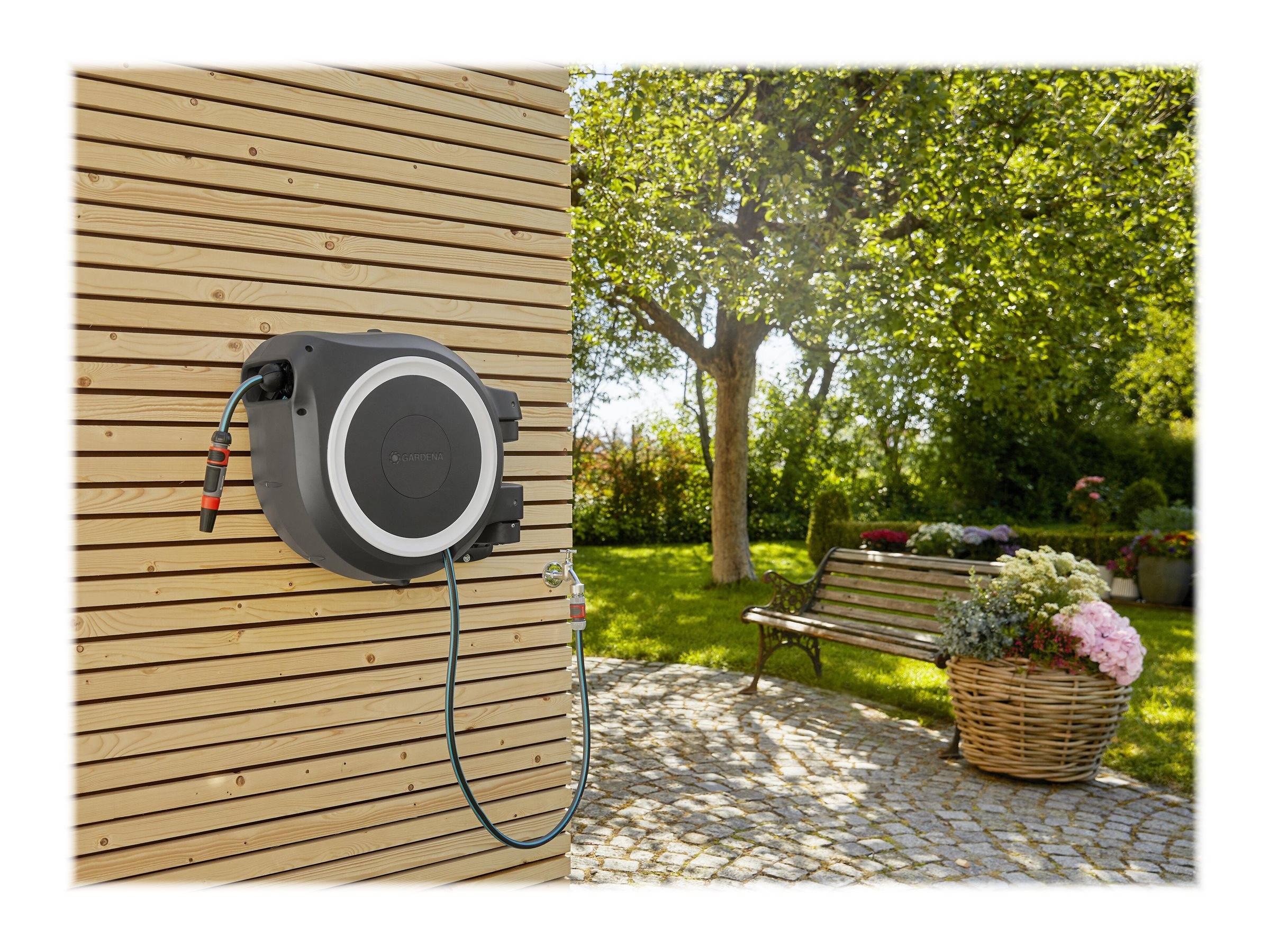 Gardena RollUp XL - Schlauchbox mit Schlauch