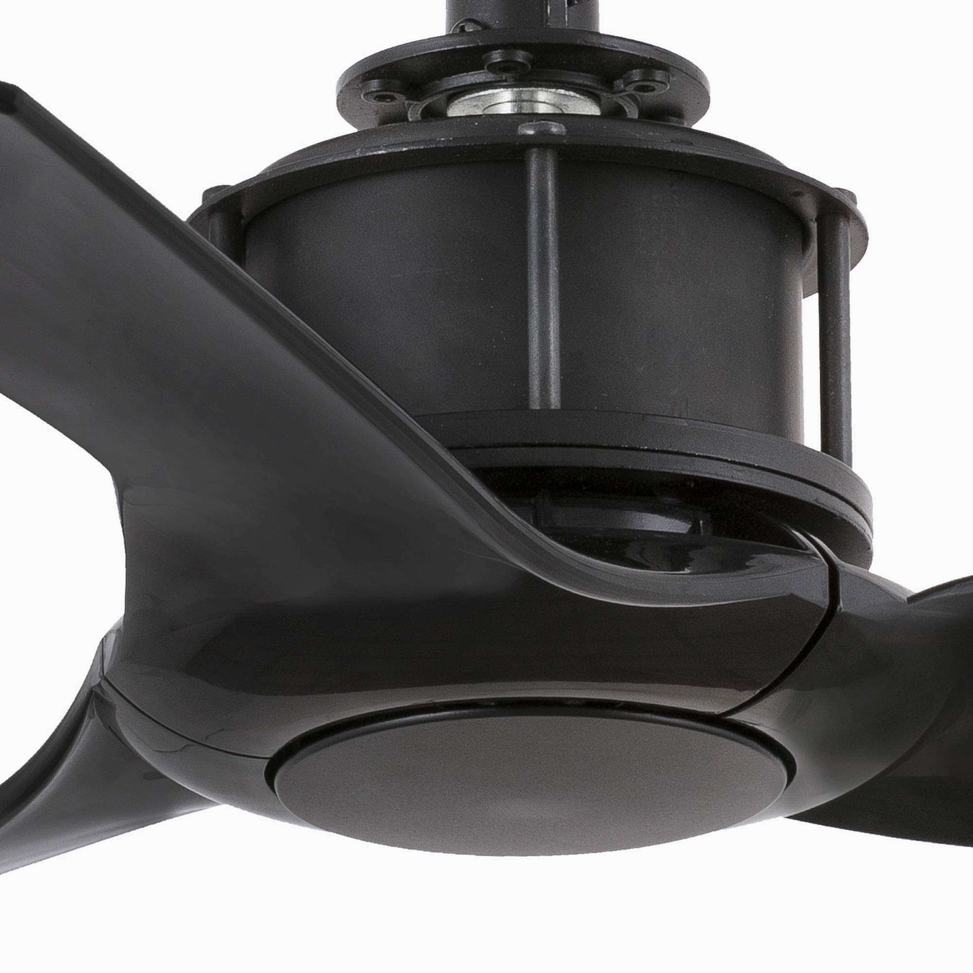 DC Deckenventilator Just Fan Schwarz