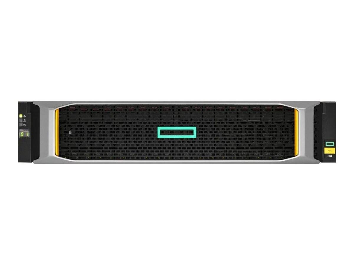 HPE Modular Smart Array 2060 16Gb Fibre Channel SFF Storage - Festplatten-Array - 0 TB - 24 Schächte (SAS-3)
