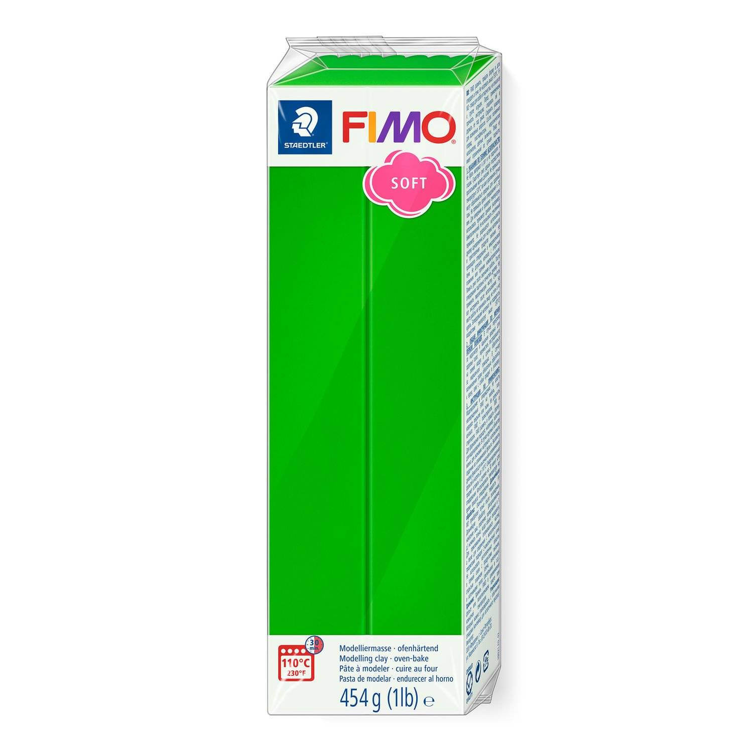 Staedtler FIMO 8021, Modellierton, Grün, 1 Stück(e), 1 Farben, 110 °C, 30 min