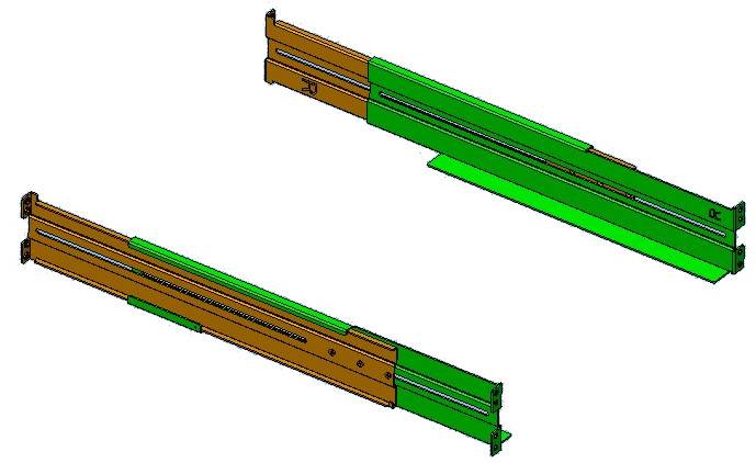 Powerwalker RK7 - UPS Montageset - Rack montierbar