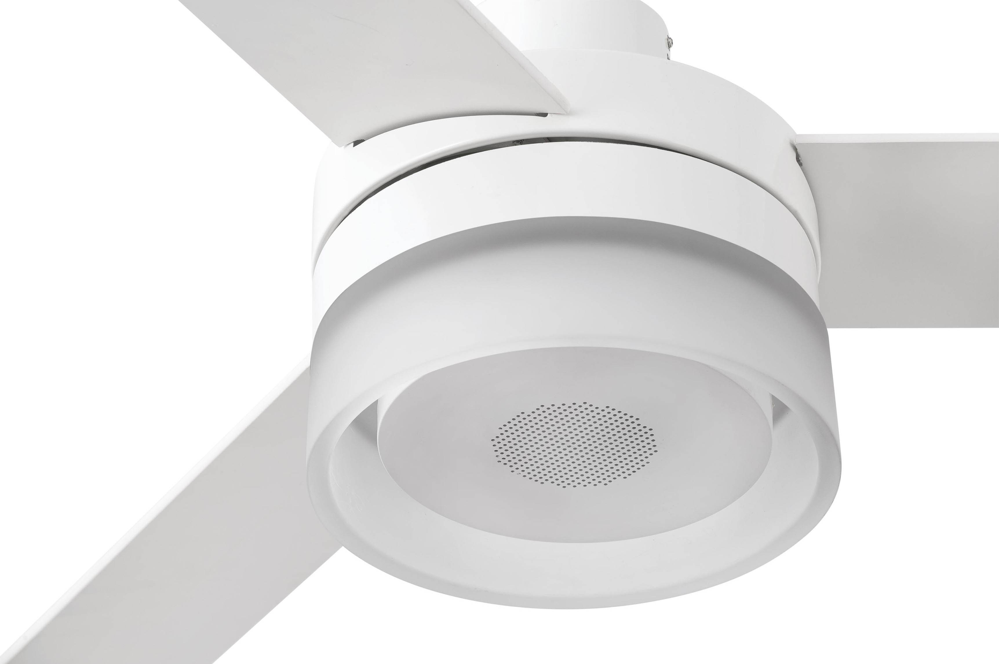Deckenventilator Ice Speaker mit LED und Fernbedienung