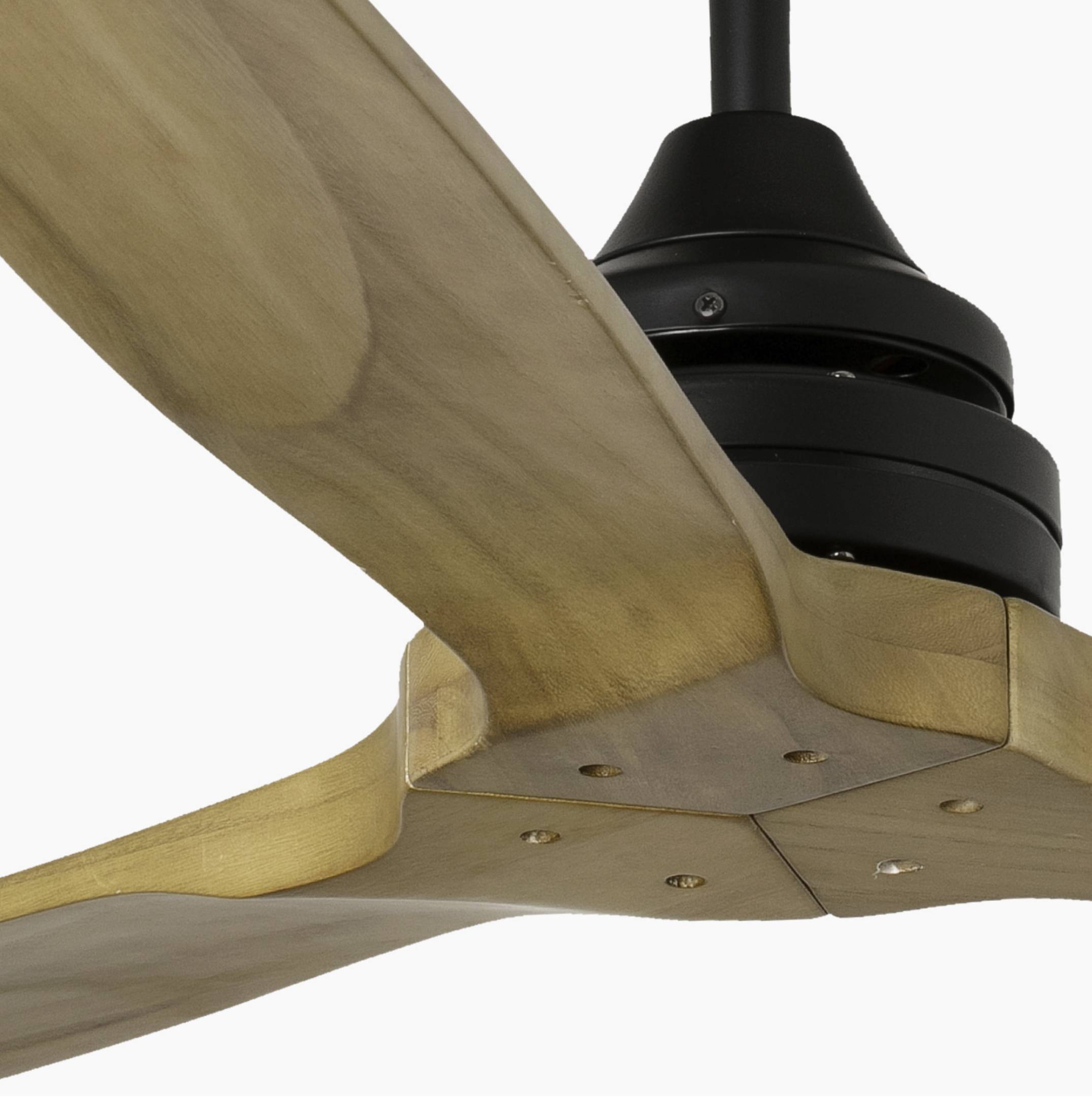 DC Deckenventilator Alo Schwarz mit Fernbedienung