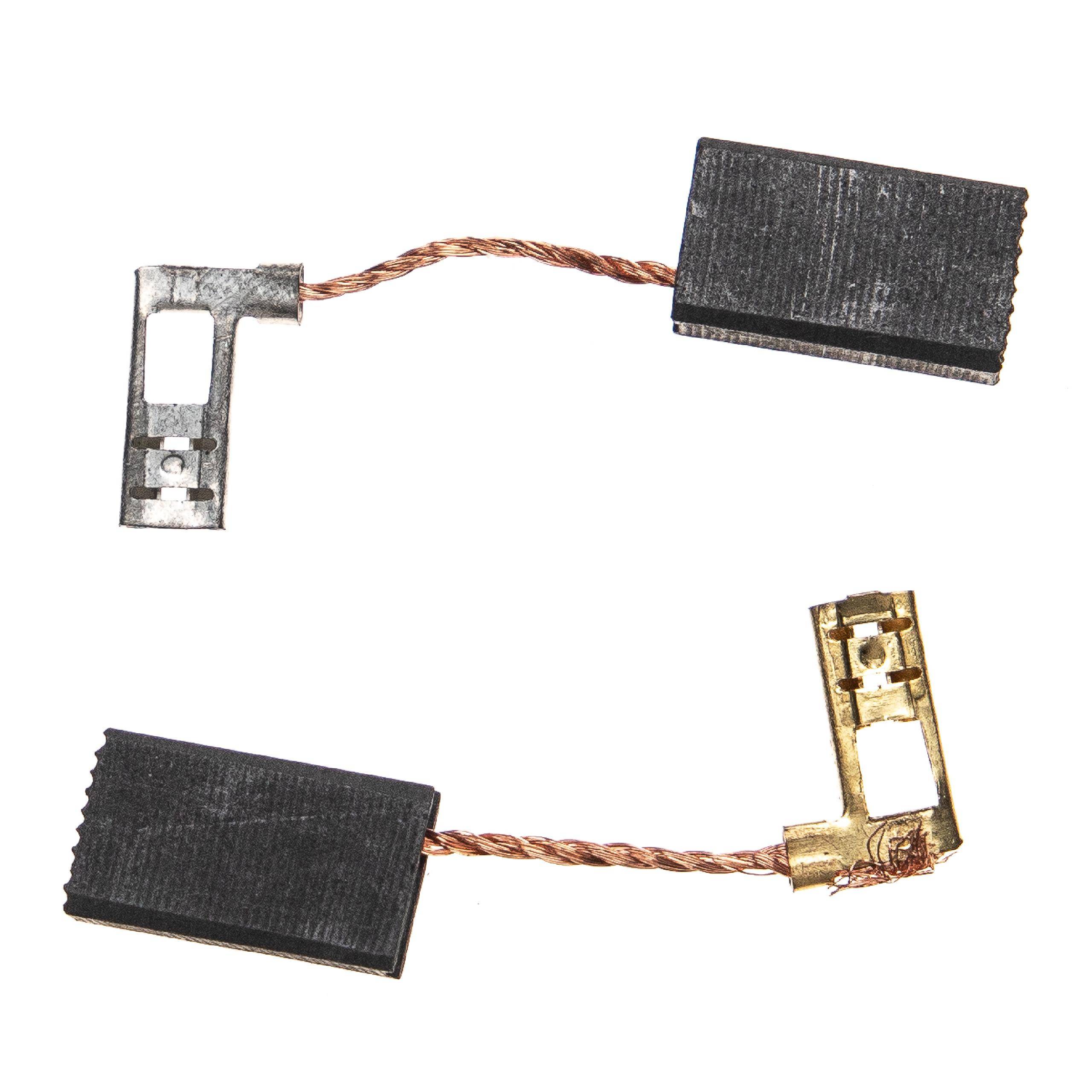 vhbw 2x Kohlebürste 18 x 10 x 5 mm kompatibel mit Hilti SD 5000, SD 6000 Elektrowerkzeug