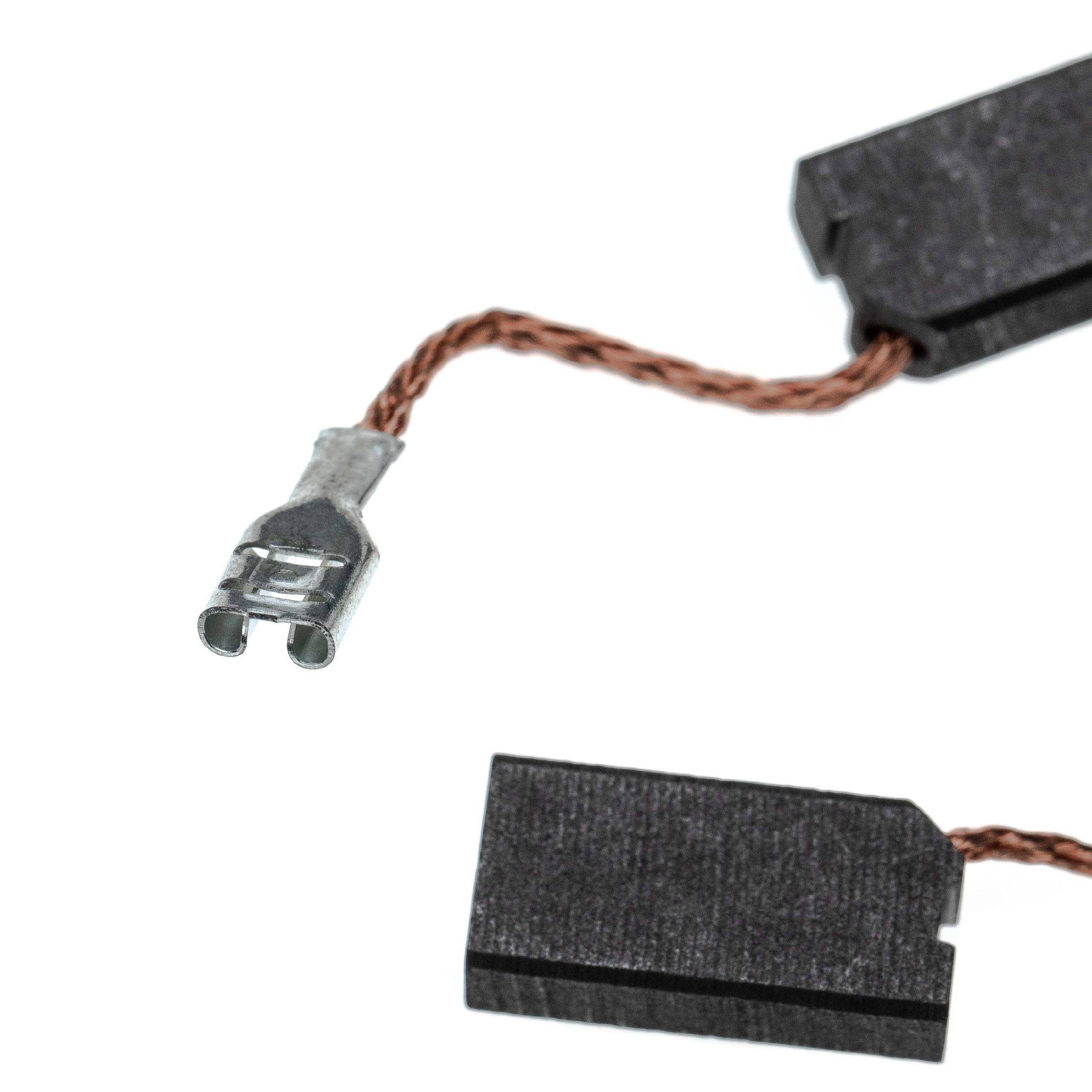 vhbw 2x Kohlebürste 20 x 10 x 6,25 mm Ersatz für Dewalt 402874-01 | für Elektrowerkzeug